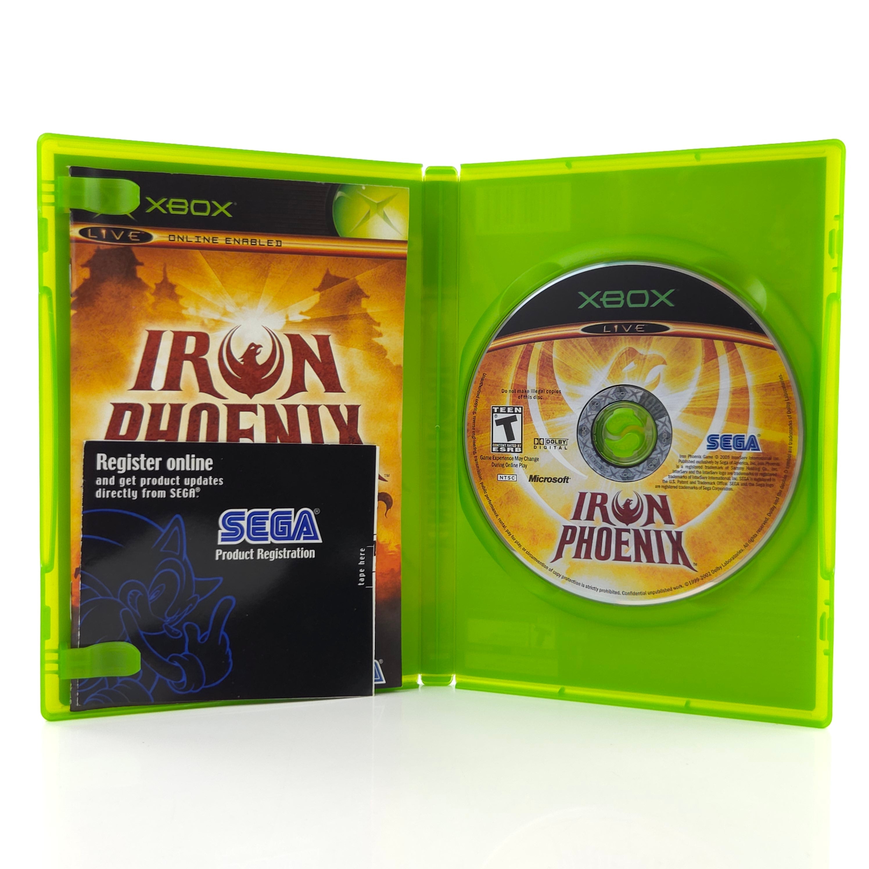 Microsoft Xbox Spiel Iron Phoenix USA OVP