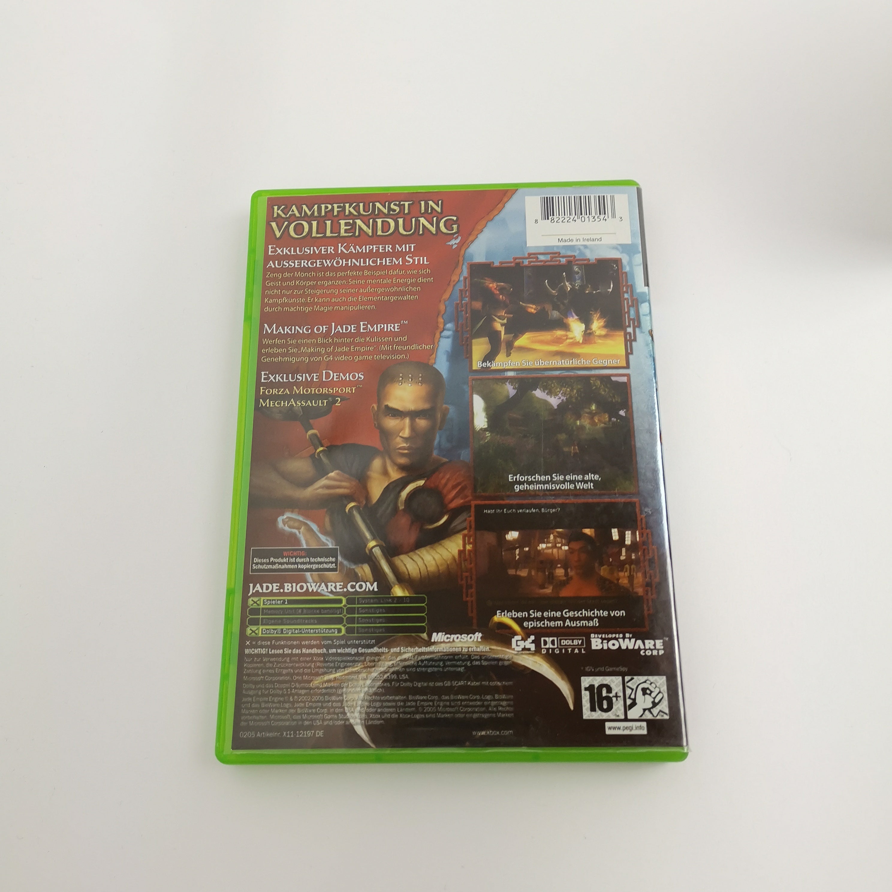 Xbox Classic Spiel – Jade Empire Limited Edition (PAL OVP)