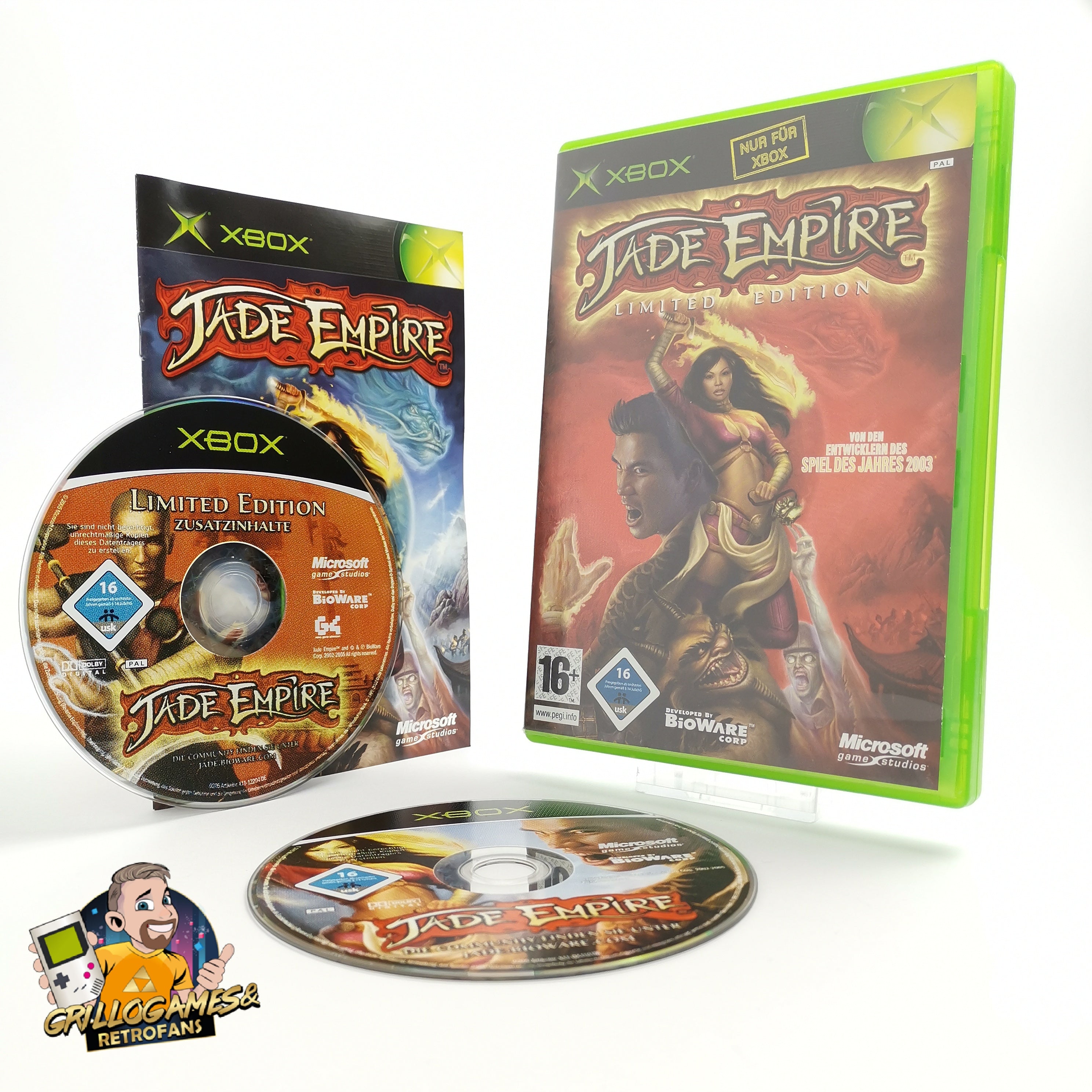 Xbox Classic Spiel – Jade Empire Limited Edition (PAL OVP)