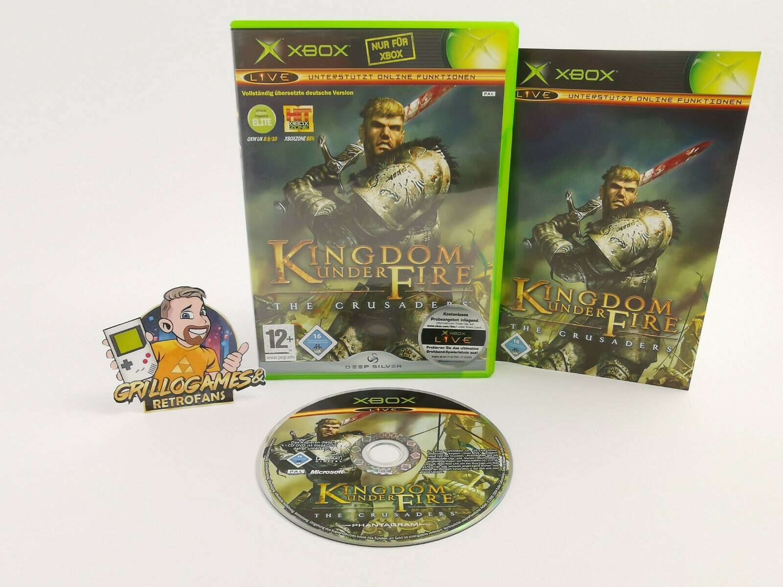 Xbox Classic Spiel – Kingdom Under Fire The Crusaders PAL OVP