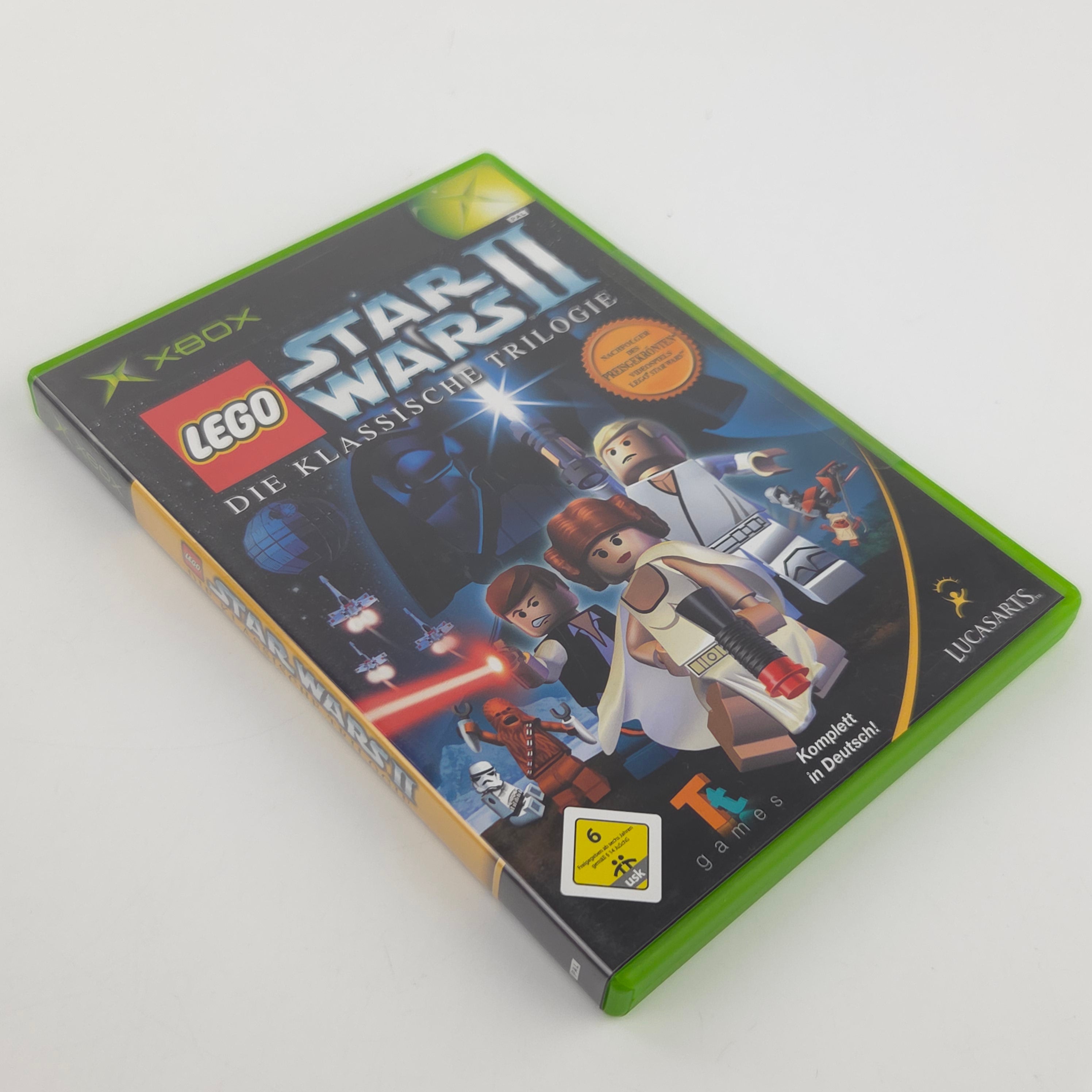 Xbox Spiel Lego Star Wars II Trilogie OVP