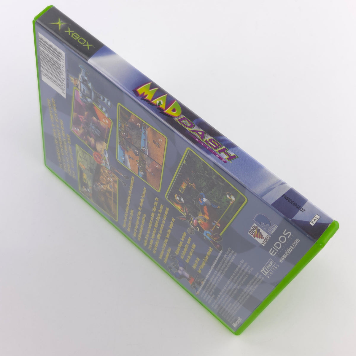 Microsoft Xbox Classic Spiel: MAD Dash Racing - CD-Rom Anleitung OVP (PAL DE)