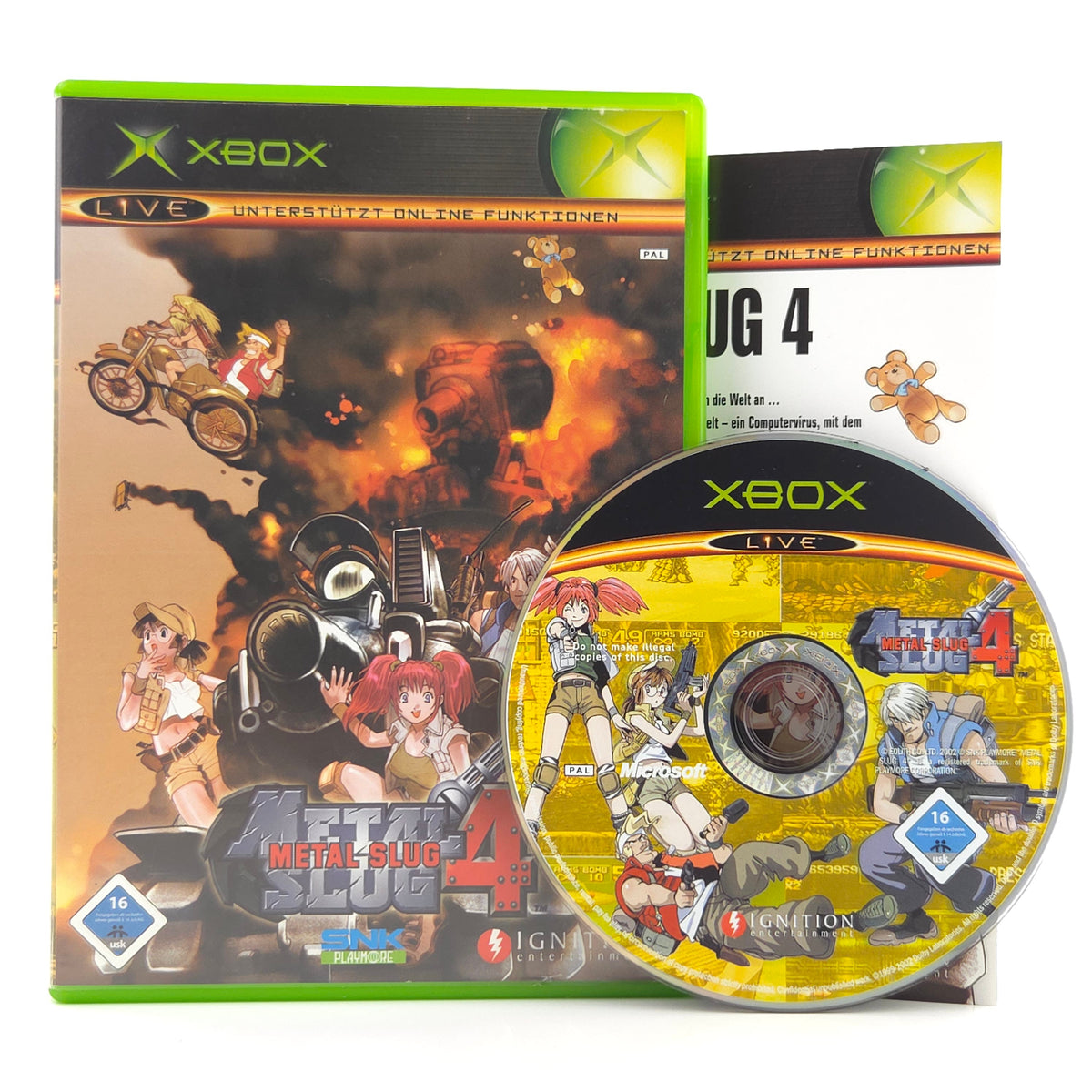 Xbox Spiel Metal Slug 4 OVP