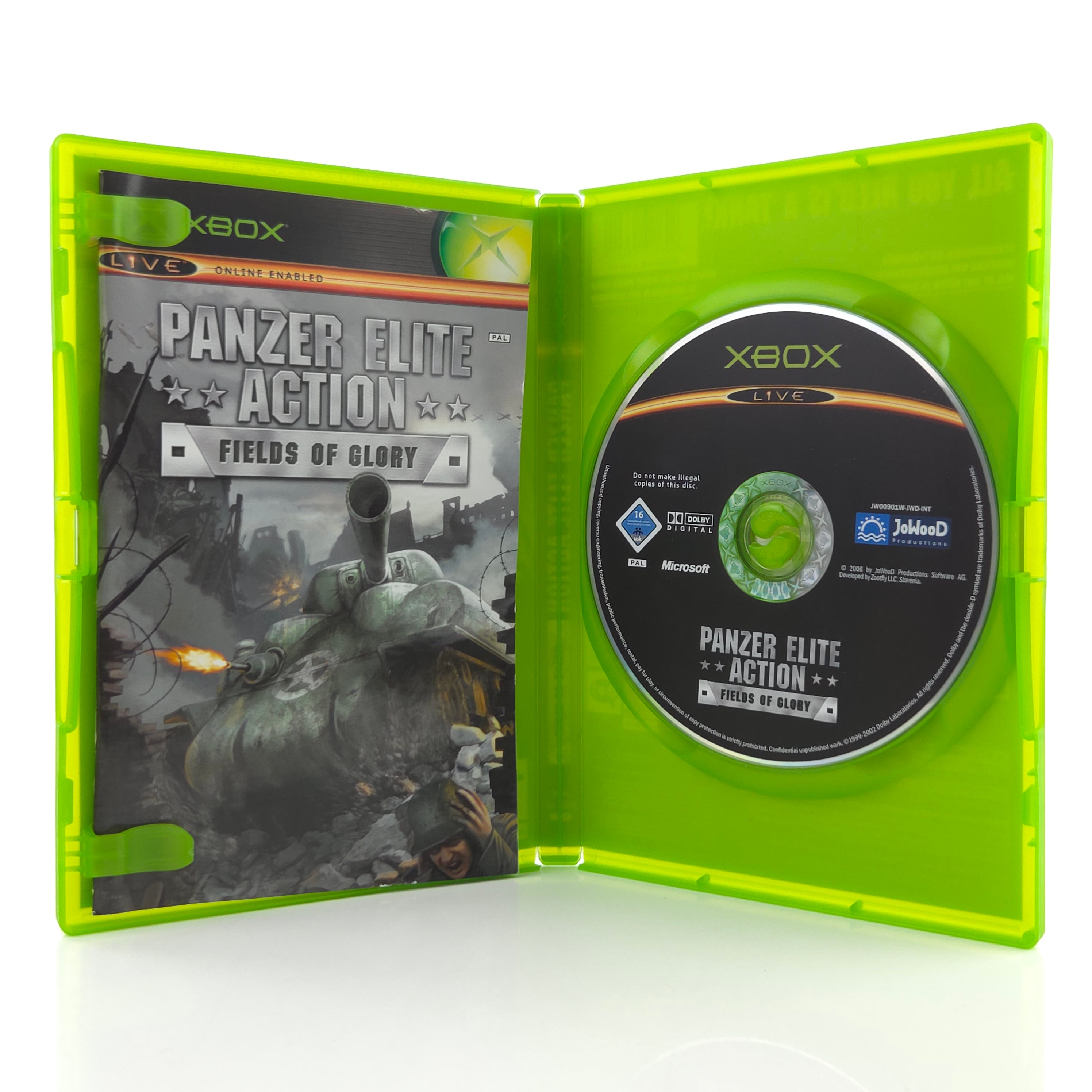 Xbox Spiel Panzer Elite Action Fields of Glory OVP