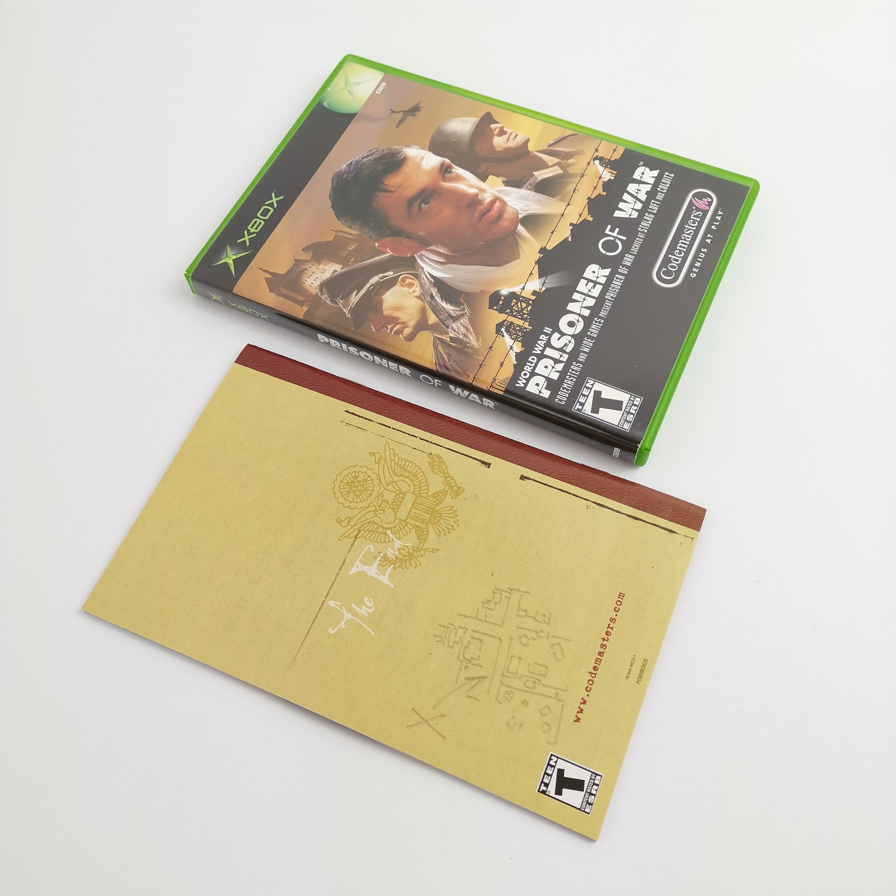 Microsoft Xbox Classic Spiel – Prisoner of War OVP NTSC-U/C