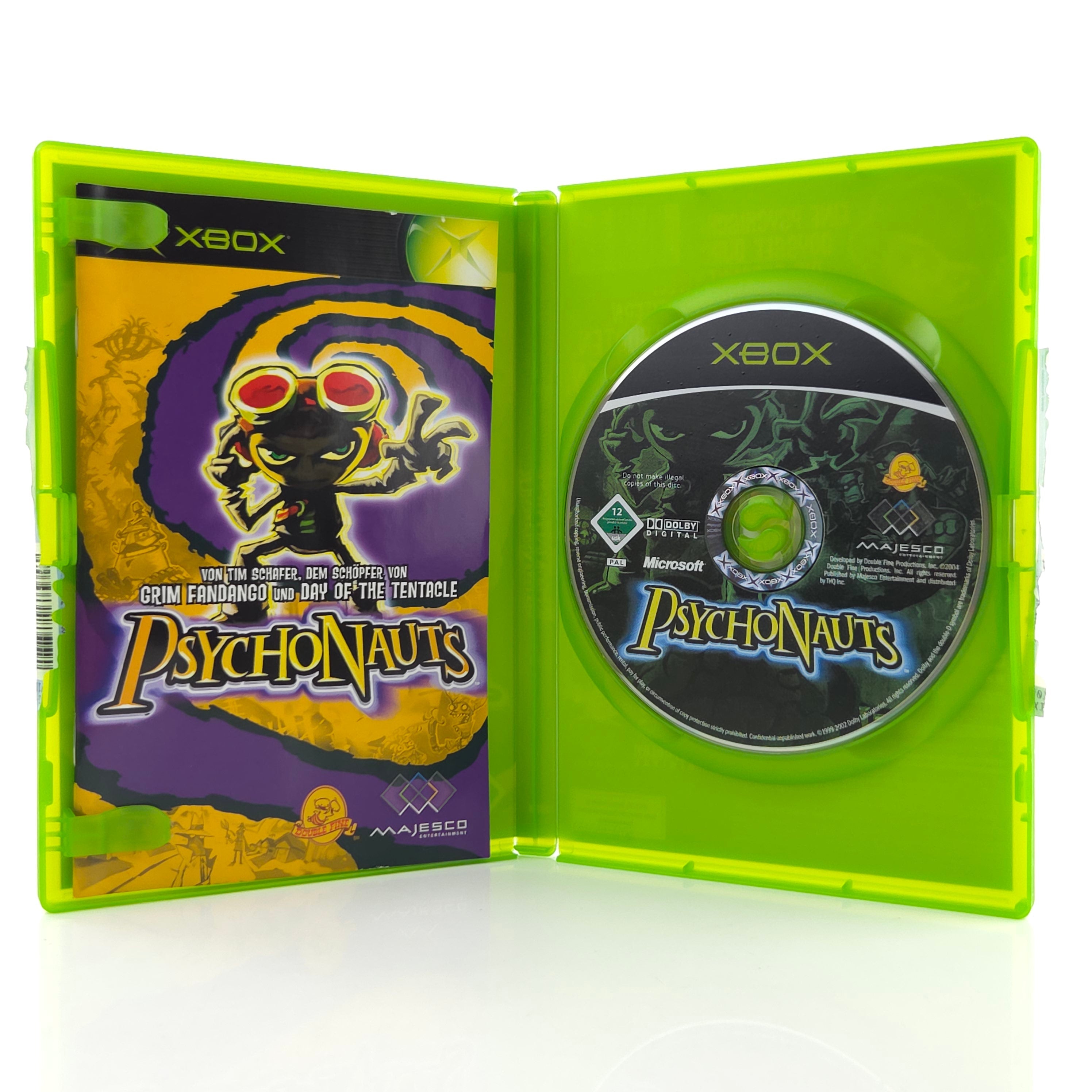 Xbox Spiel Psychonauts OVP PAL Sehr gut