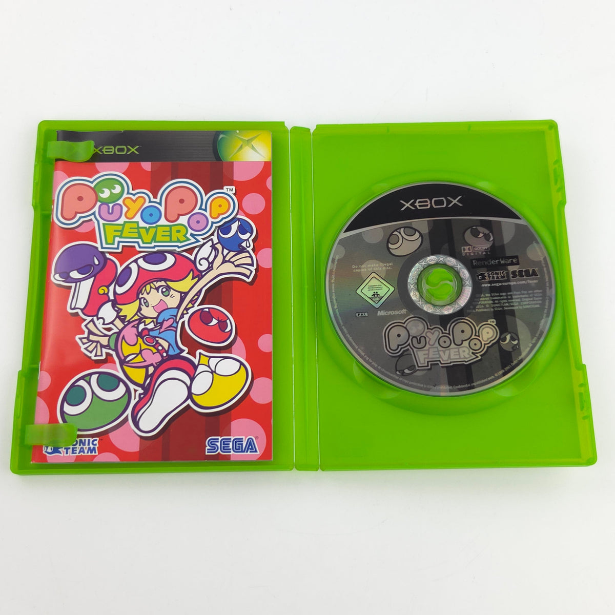 Microsoft Xbox Spiel Puyo Pop Fever OVP