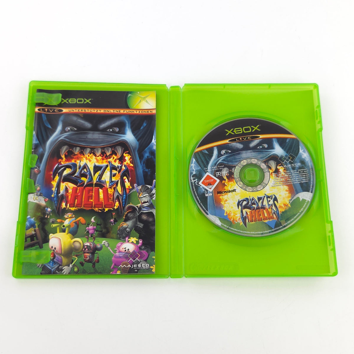 Xbox Spiel Razes Hell USK18 OVP PAL