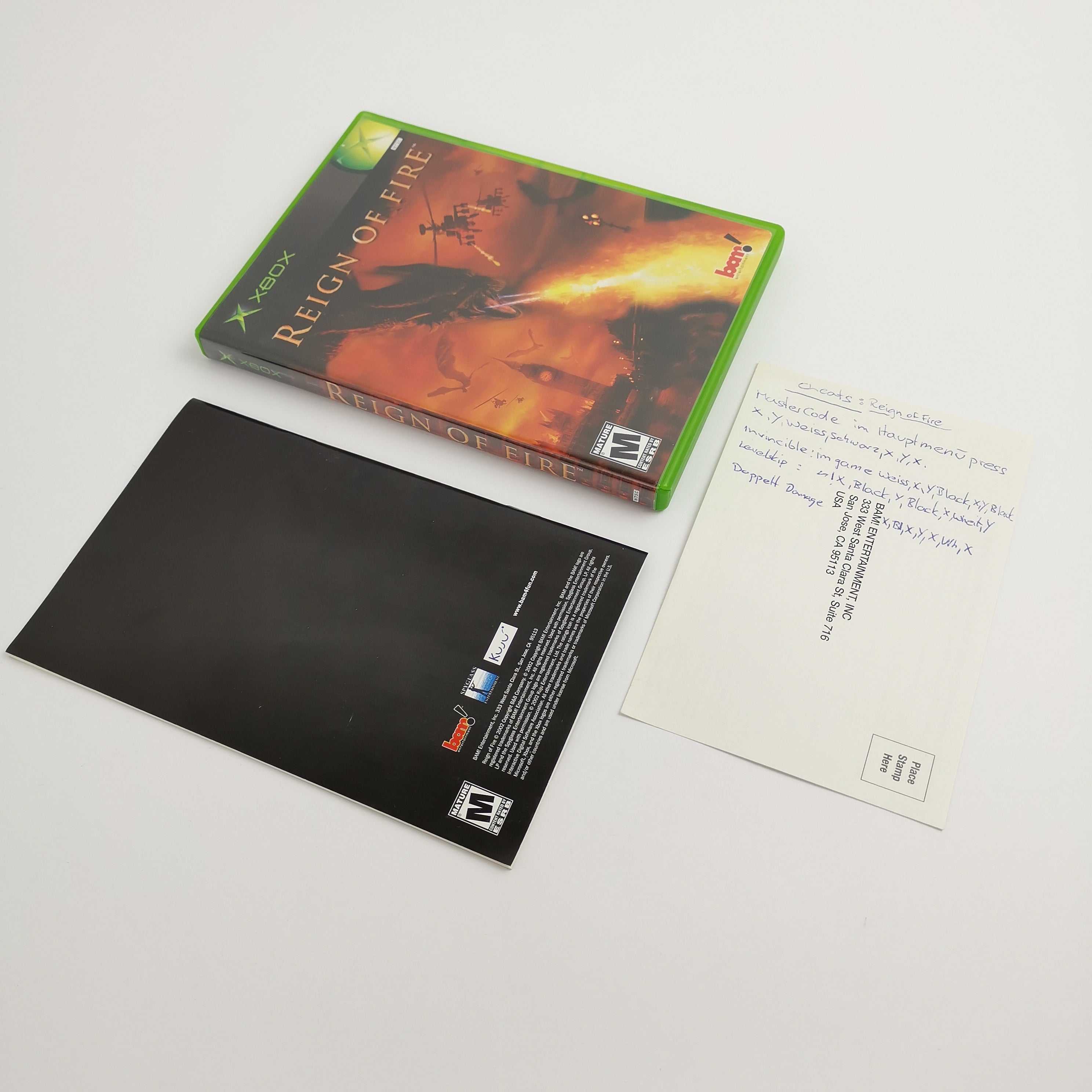 Microsoft Xbox Classic Spiel – Reign of Fire NTSC OVP