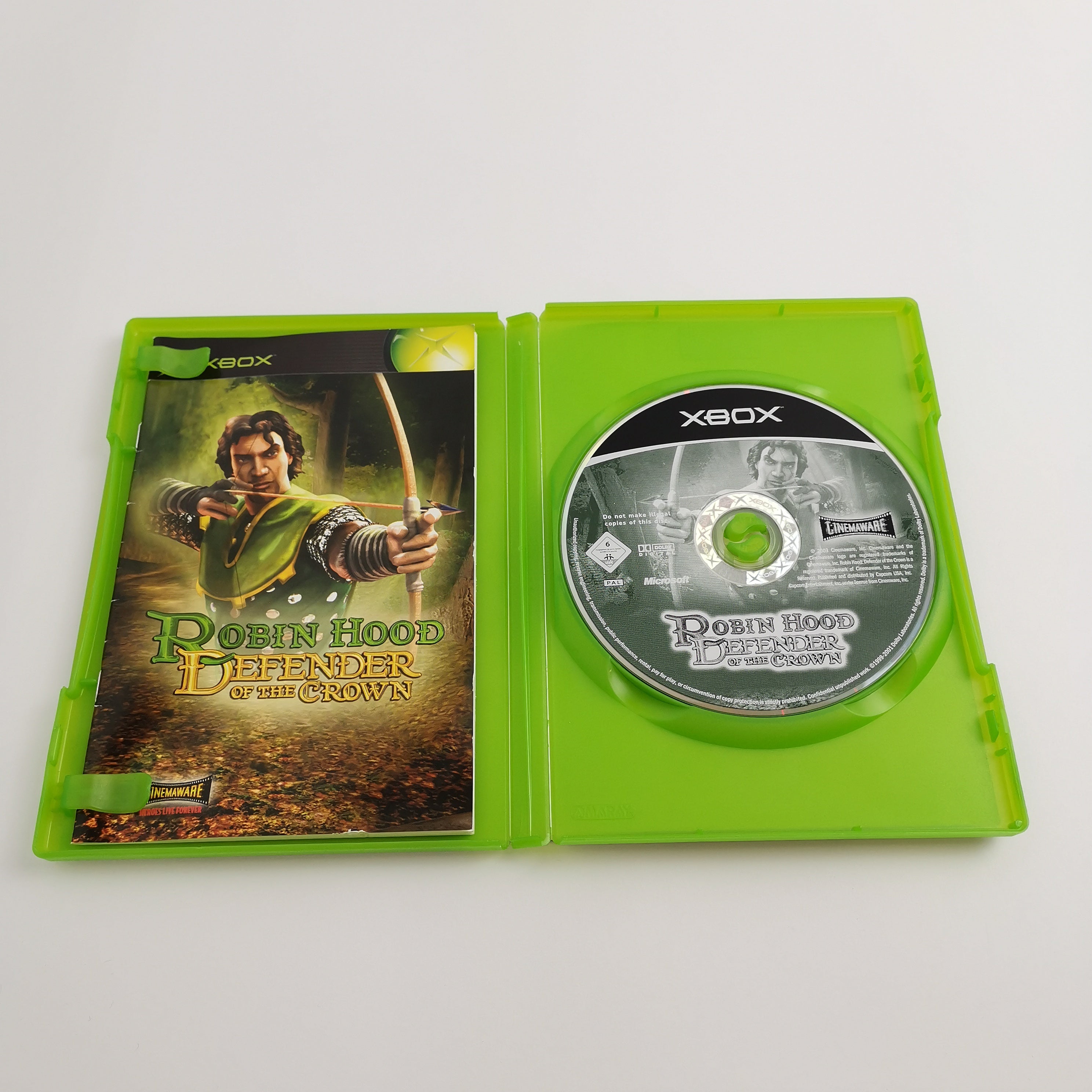 Xbox Classic Spiel – Robin Hood Defender of the Crown OVP PAL