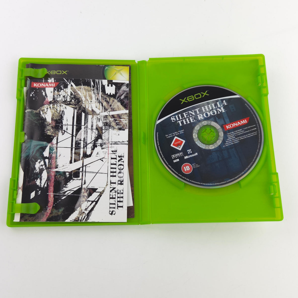 Microsoft Xbox Spiel Silent Hill 4 OVP