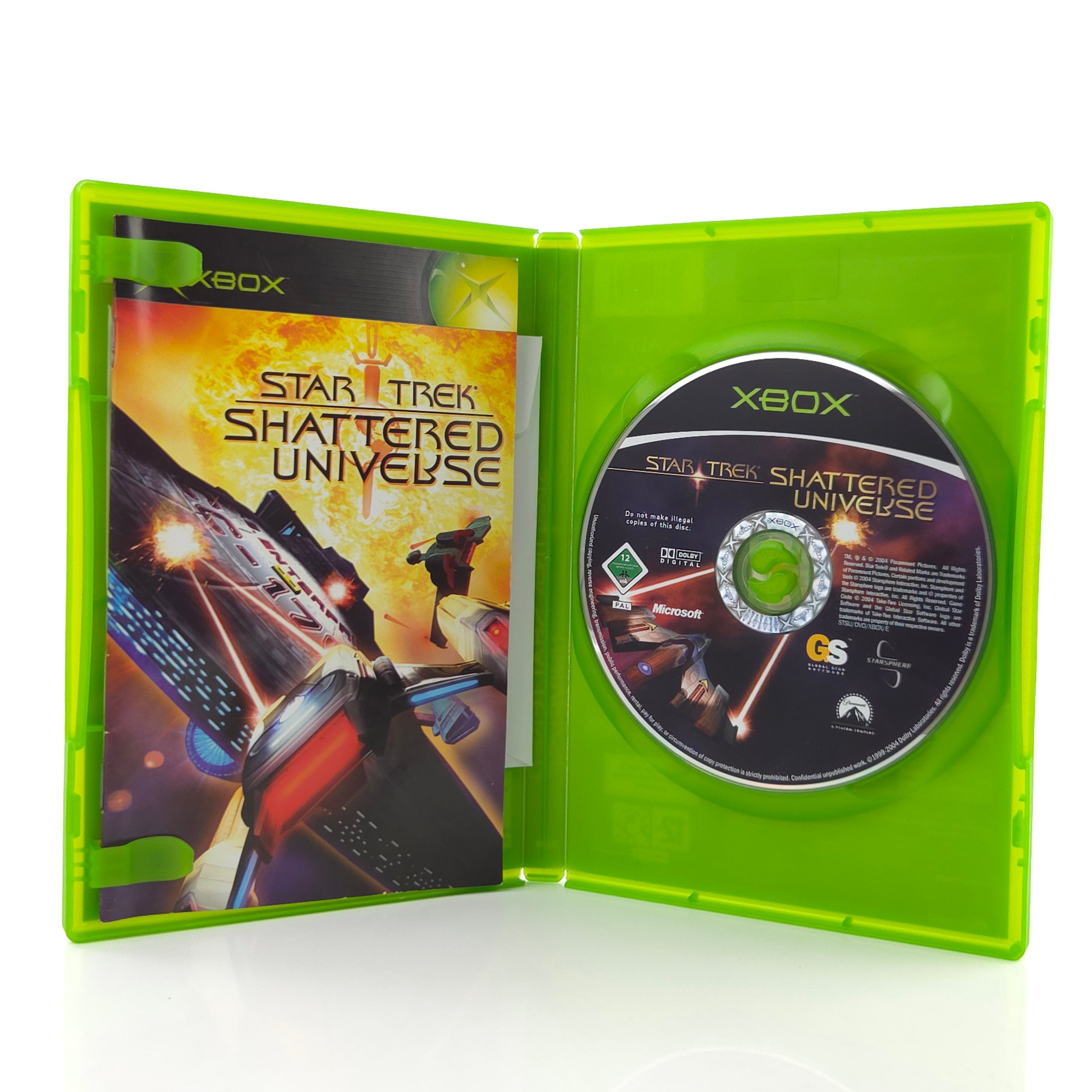 Xbox Spiel Star Trek Shattered Universe OVP CIB