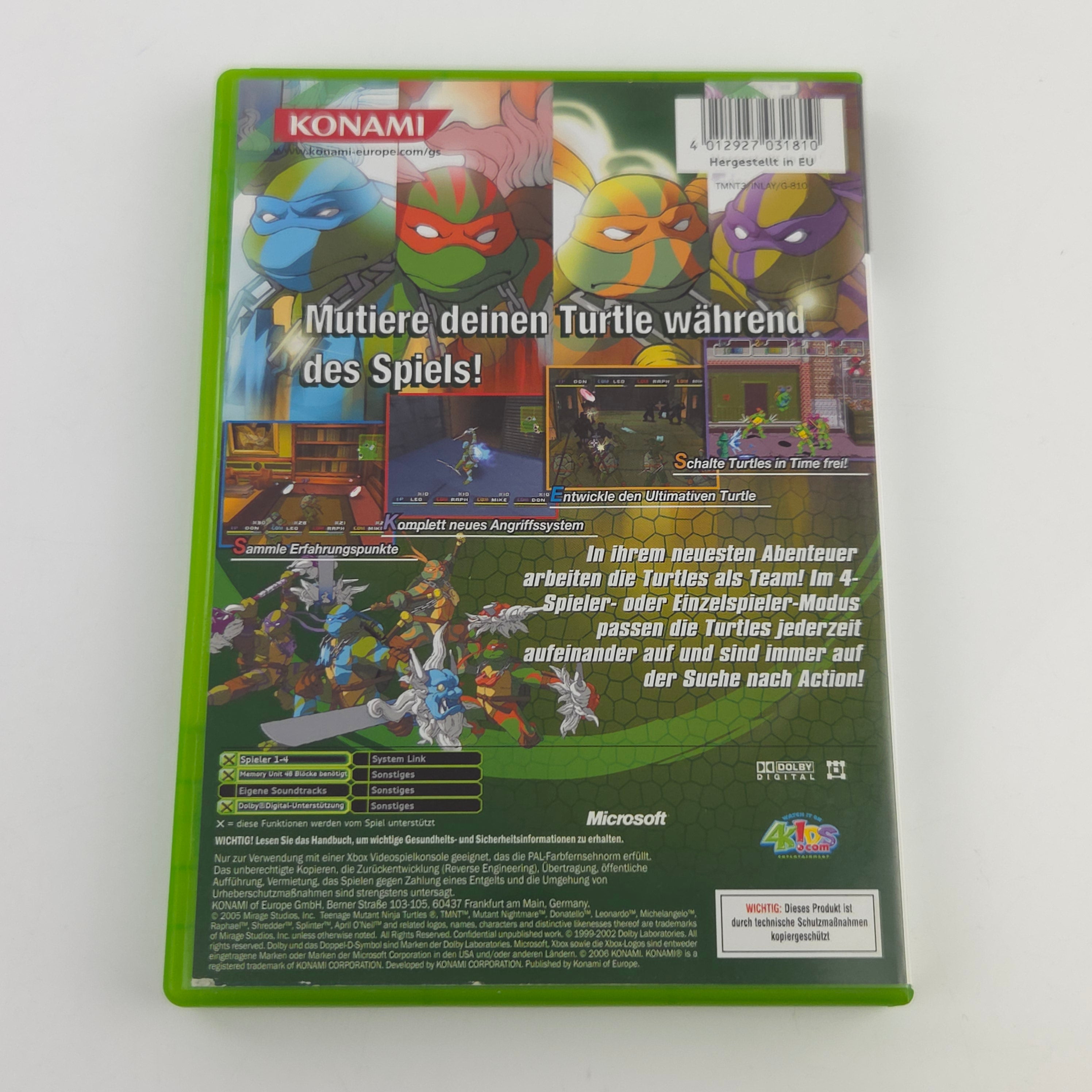 Microsoft Xbox Spiel Mutant Nightmare 3 OVP