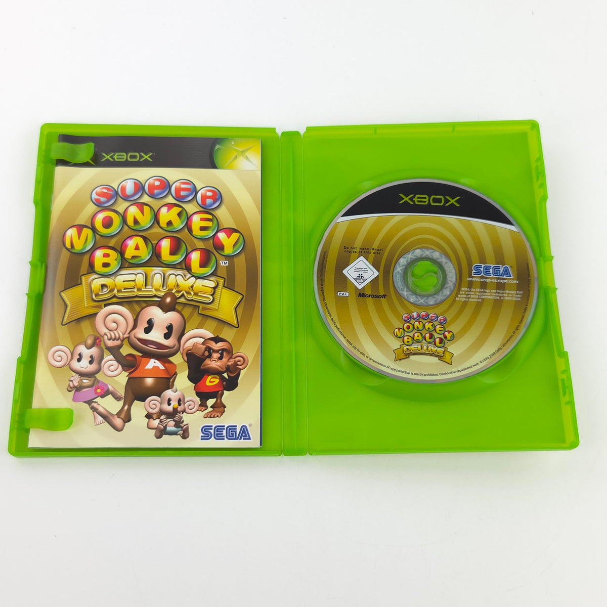 Xbox Classic Spiel Super Monkey Ball Deluxe OVP PAL