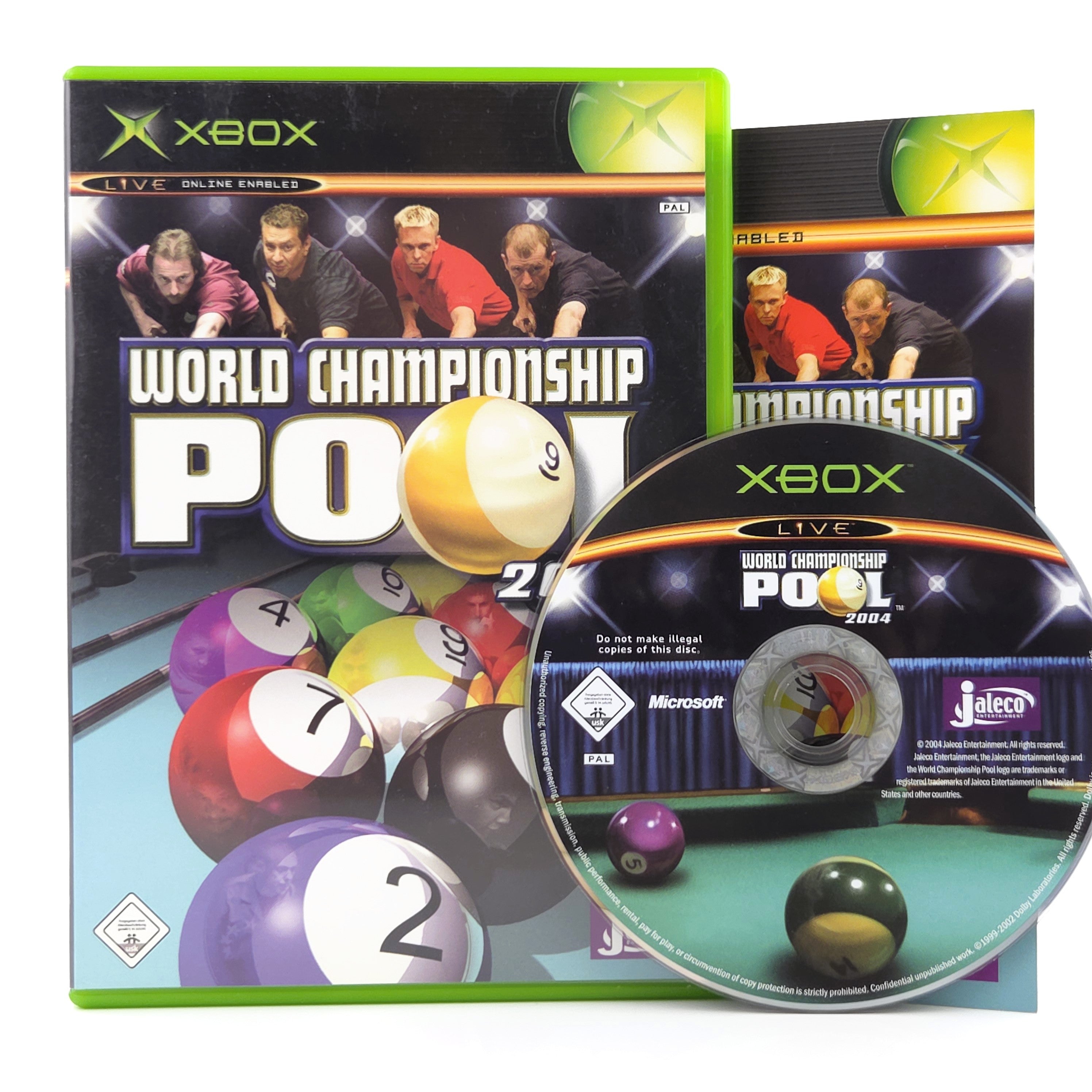 Xbox Classic Spiel – World Championship Pool 2004 (OVP)