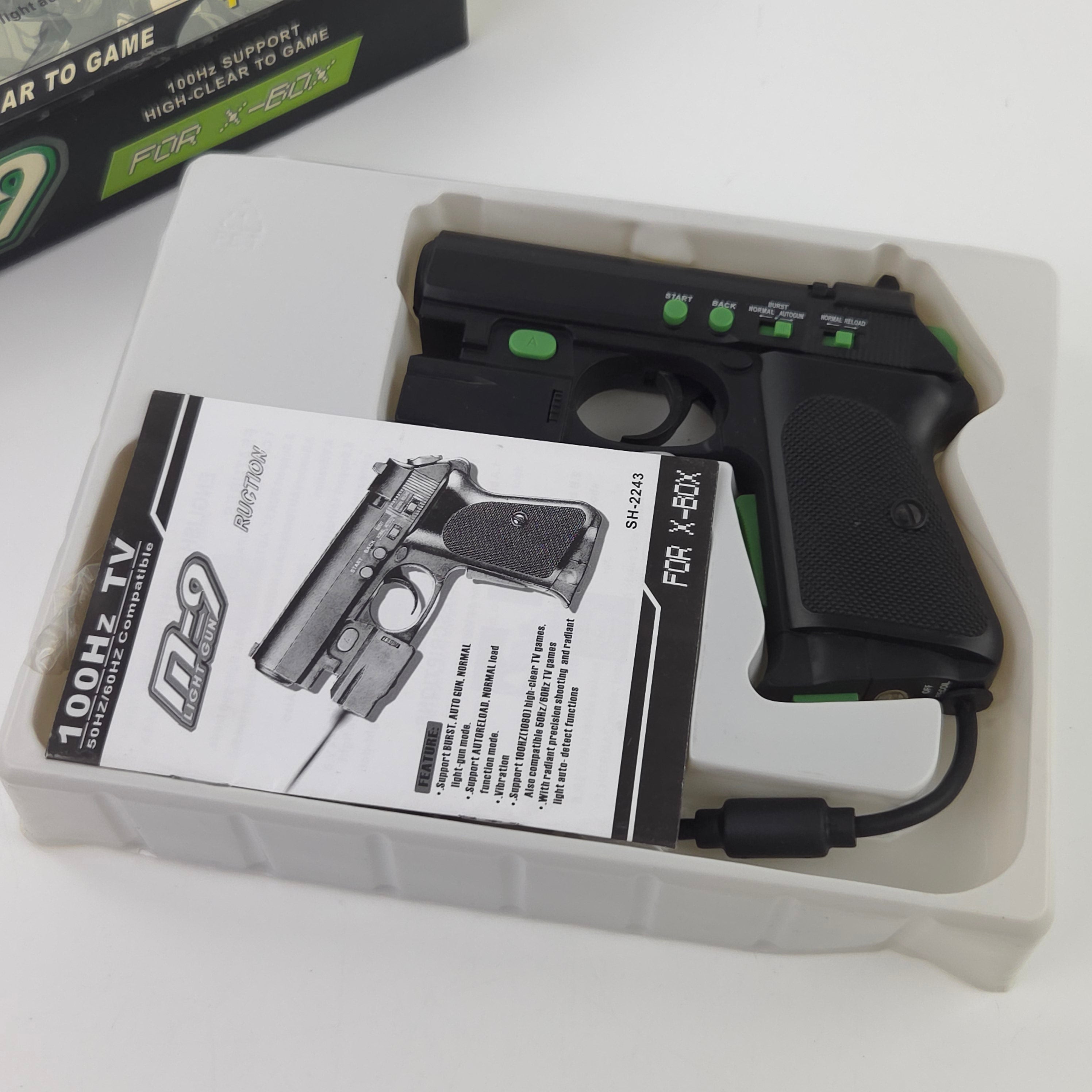 Microsoft Xbox Zubehör M-9 Light Gun Controller OVP