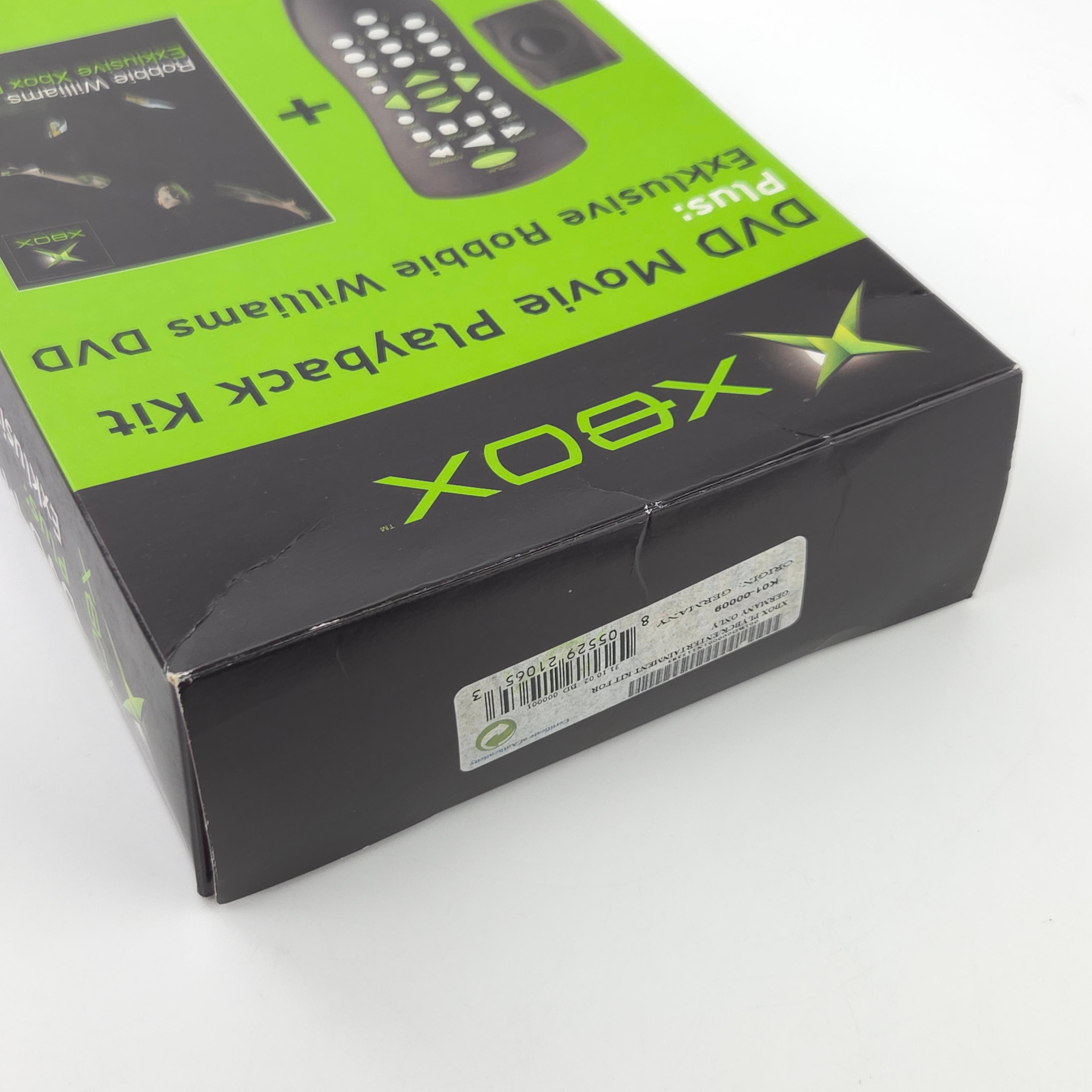 Xbox Zubehör DVD Kit und Robbie Williams DVD OVP