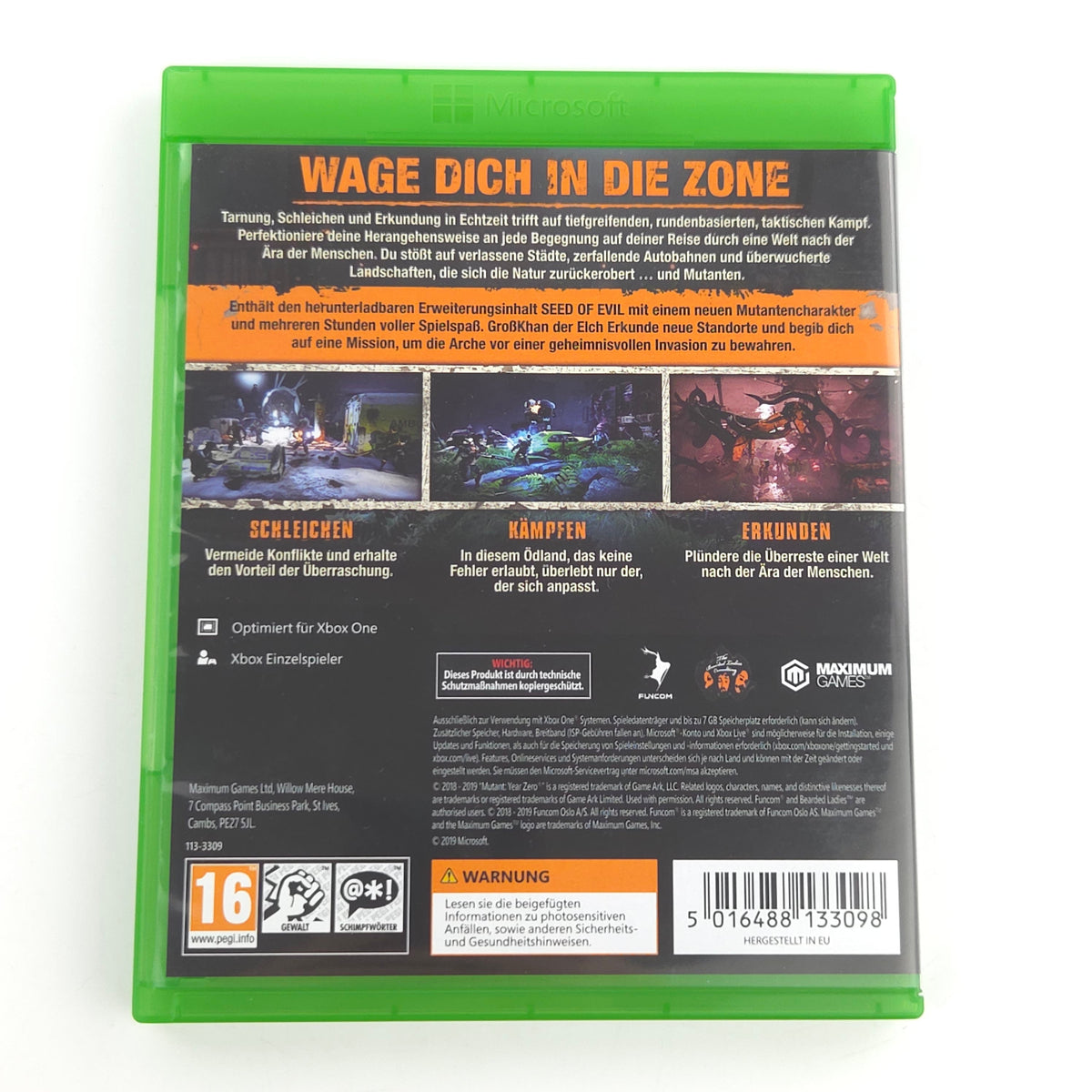 Microsoft Xbox ONE / Series X Spiel: Mutant Year zero Road to Eden Deluxe Edi