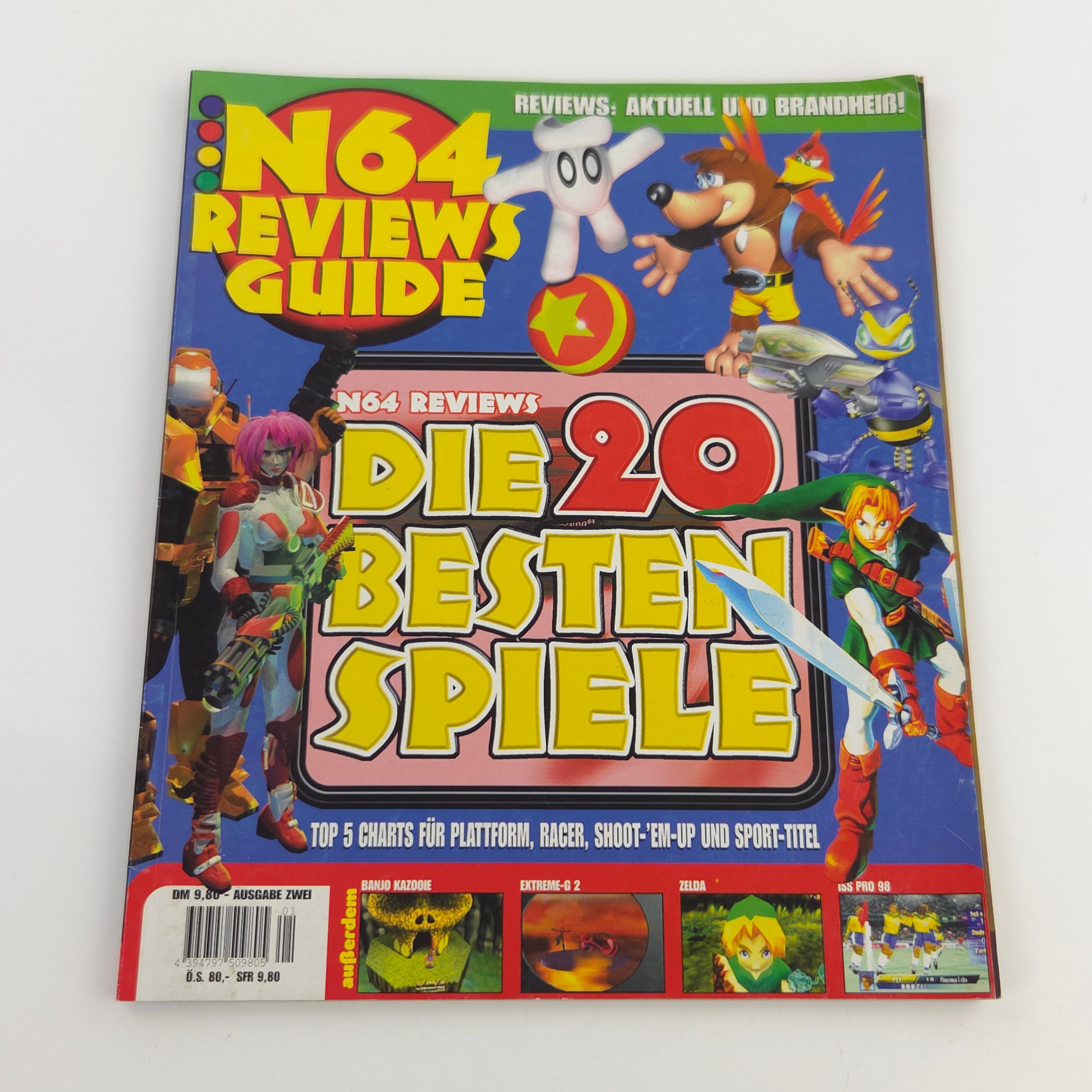 N64 Magazin Nintendo 64 Reviews Guide Top 20 Spiele
