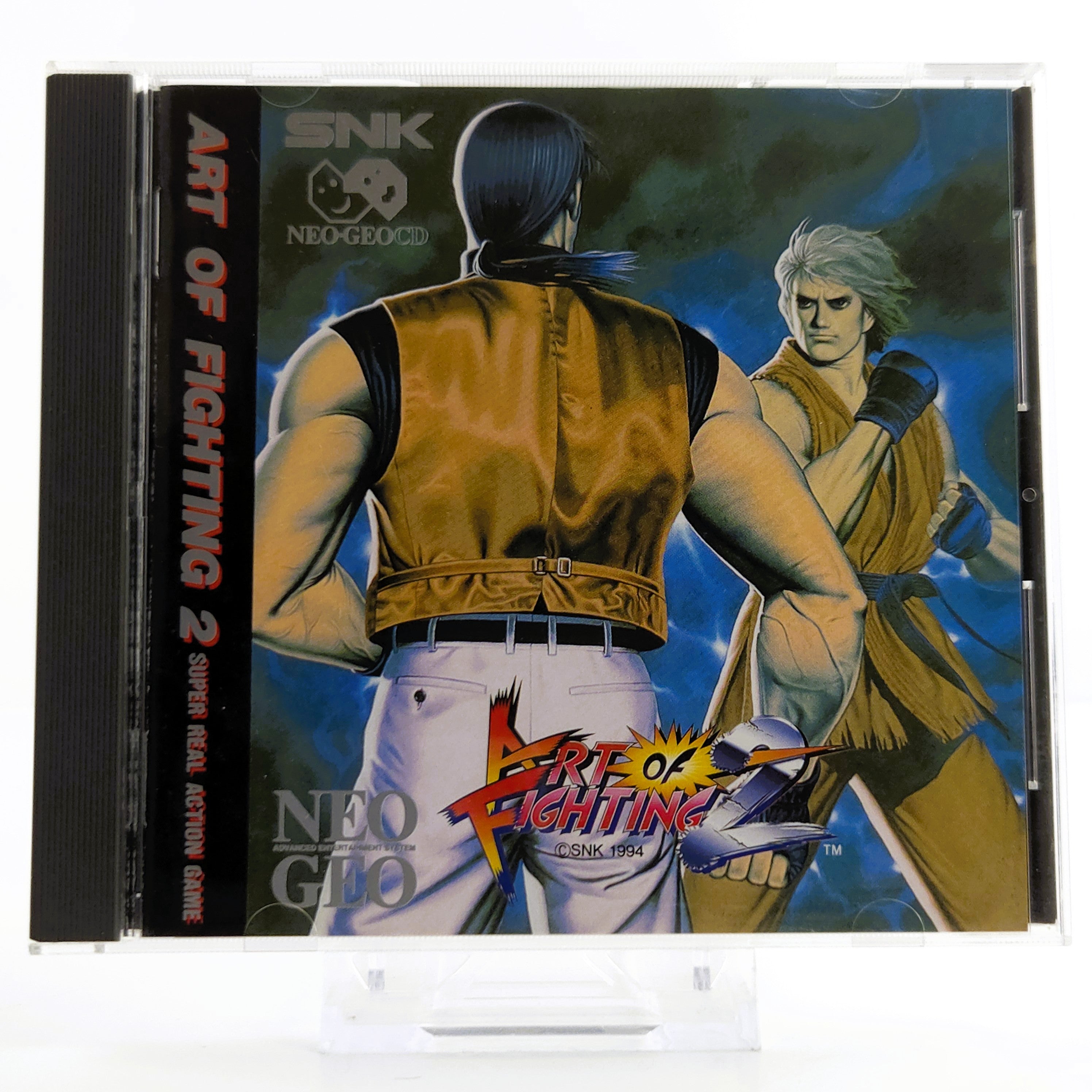 Neo-Geo CD Spiel – Art of Fighting 2 SNK Jewel Case USA OVP