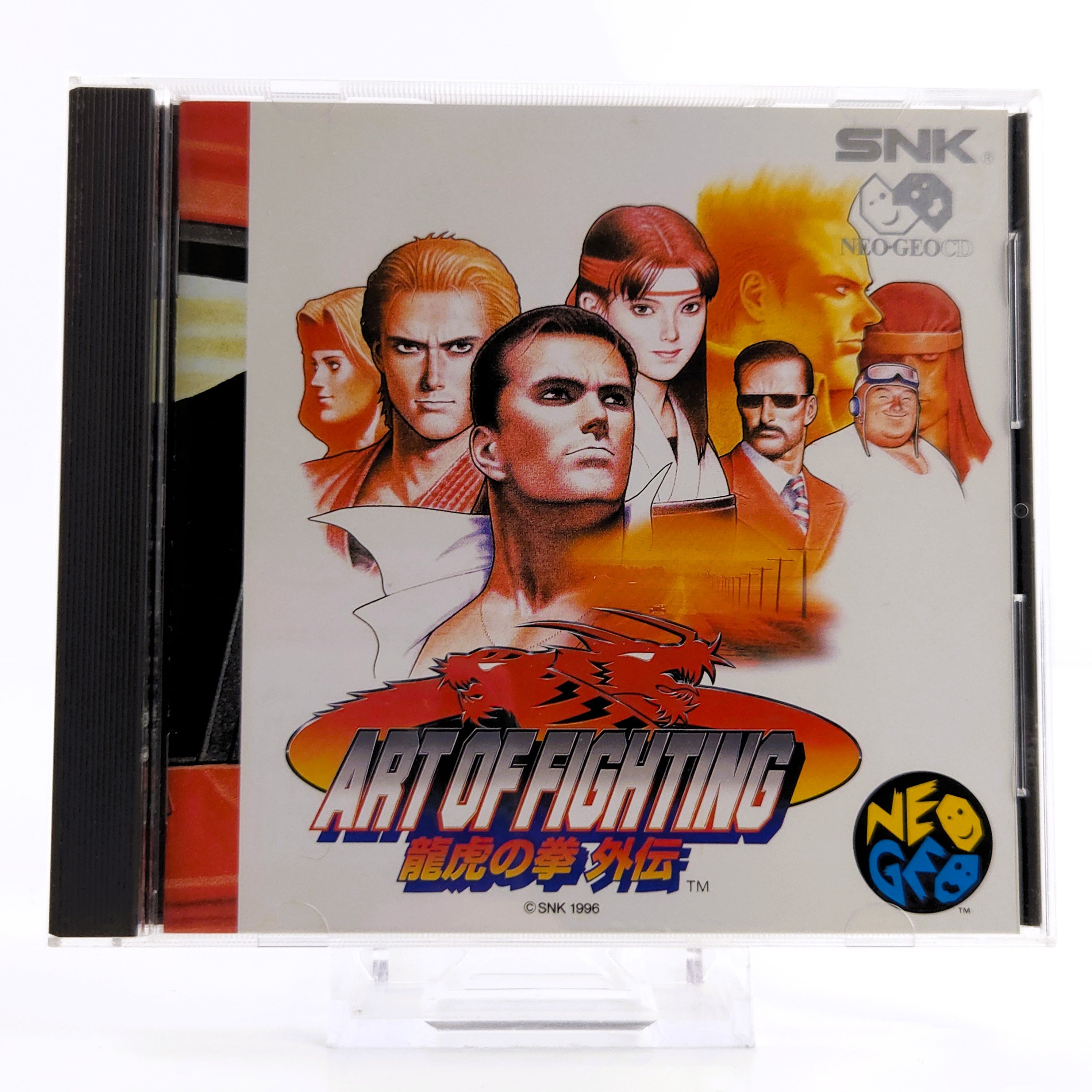 Neo-Geo CD Spiel – Art of Fighting JAPAN Jewel Case OVP