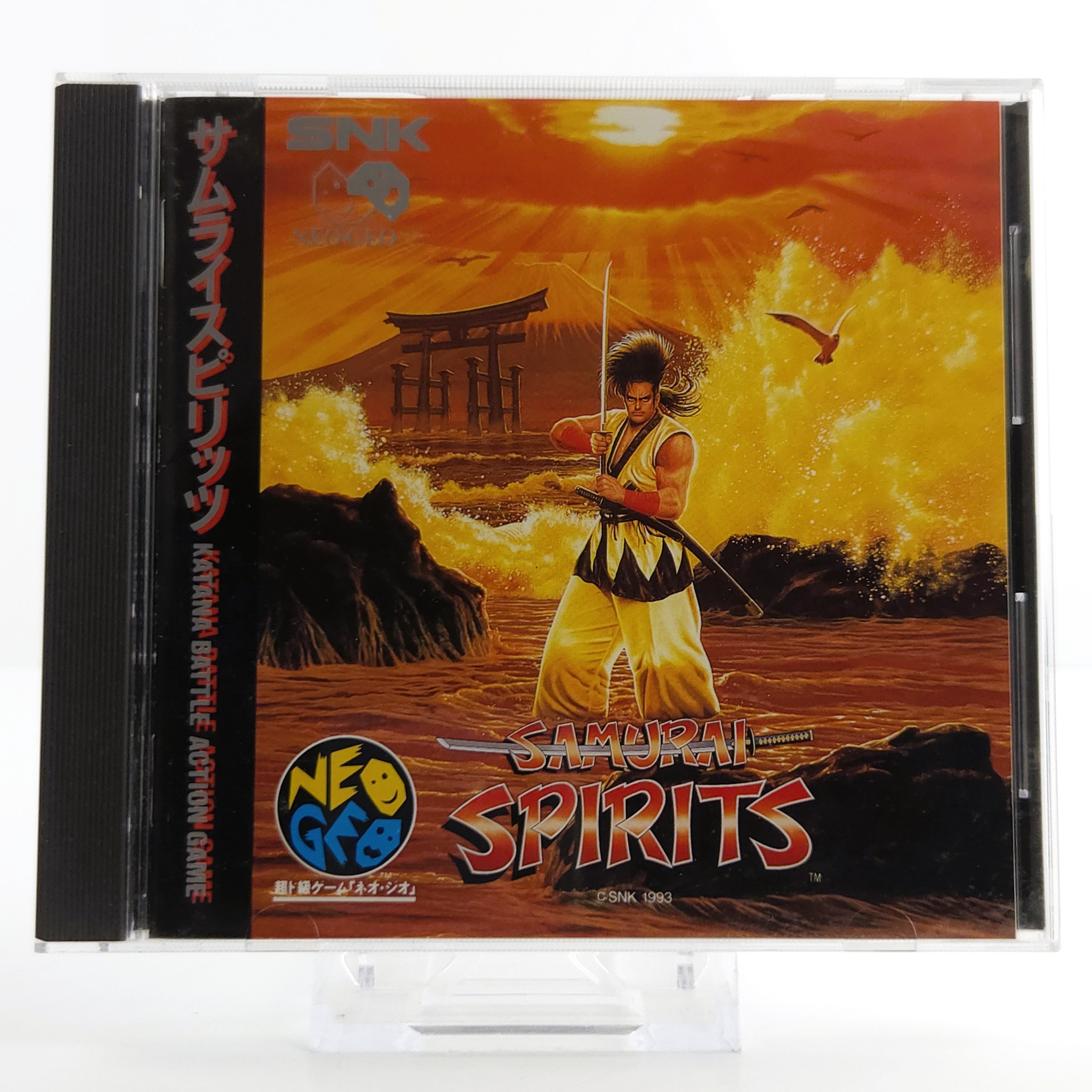 Neo-Geo CD Spiel – Samurai Spirits JAPAN nahezu neuwertig