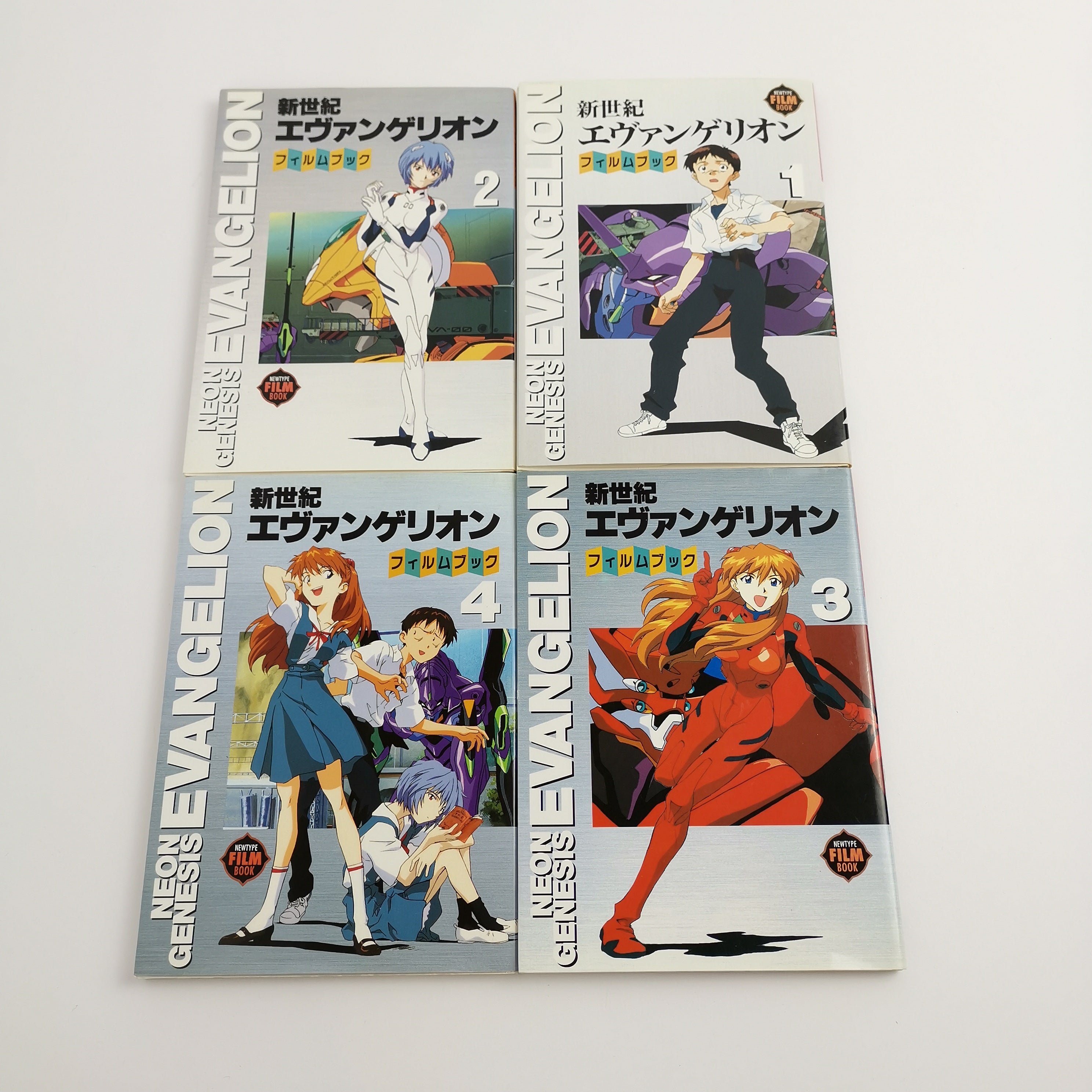 Neon Genesis Evangelion Film Book Teil 1-4 Bücher