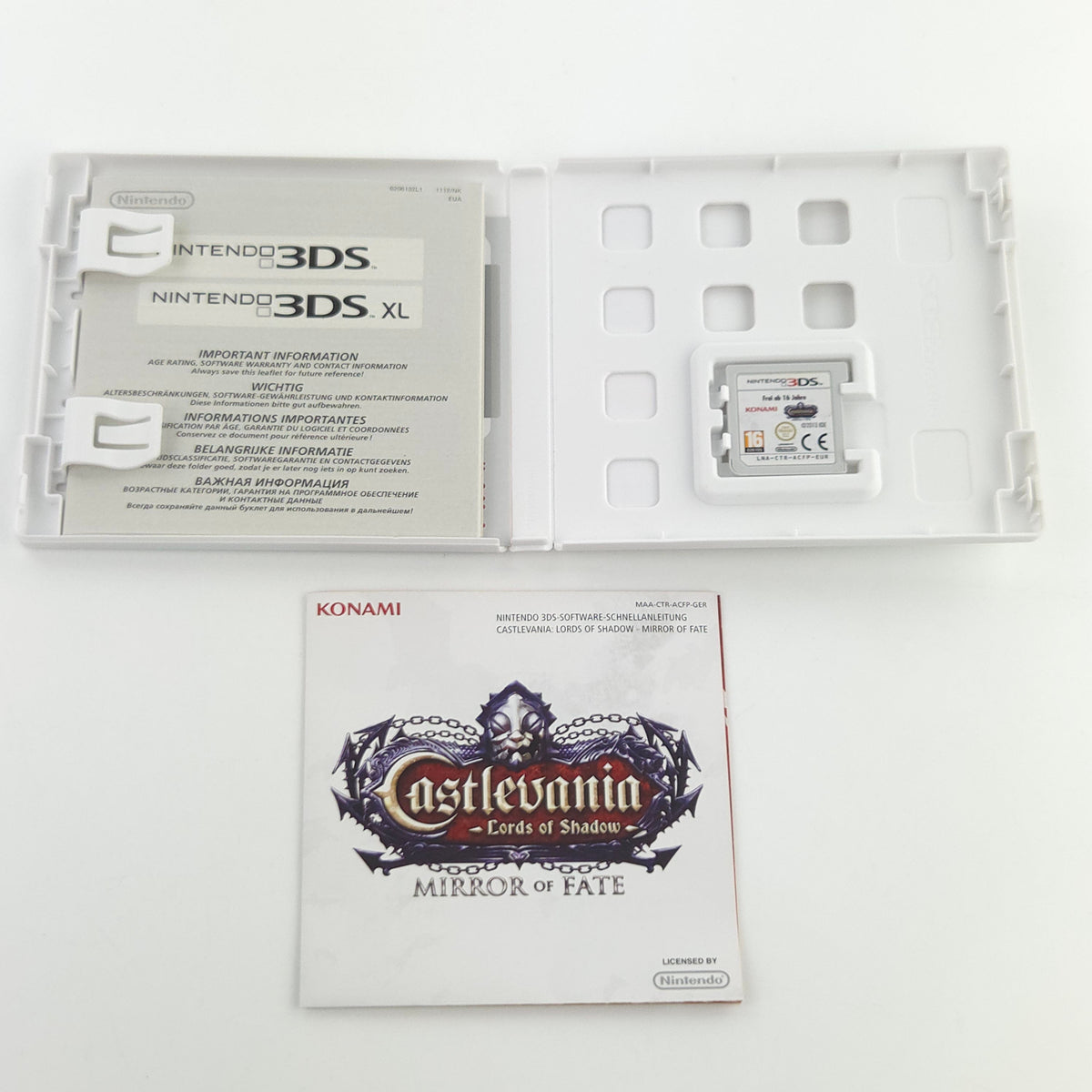 Nintendo 3DS Spiel Castlevania Mirror of Fate OVP
