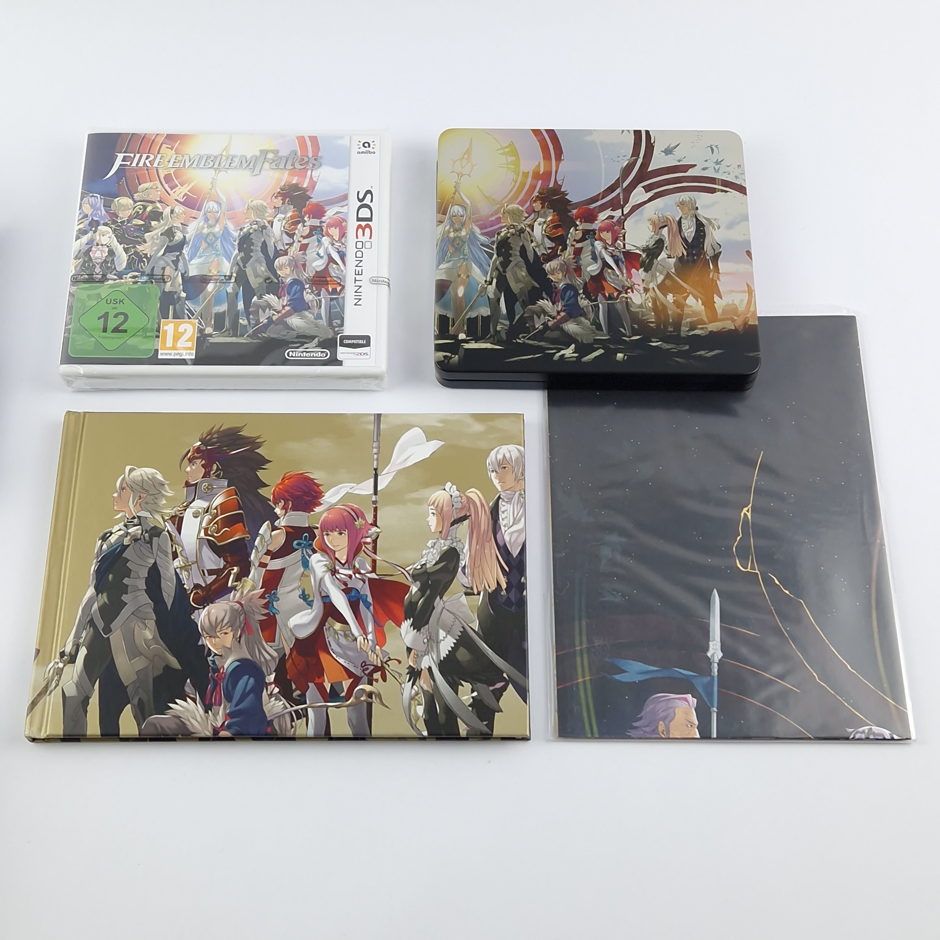 Nintendo 3DS Spiel: Fire emblem FATES Limited Edition + Perfect Guide - NEU NEW