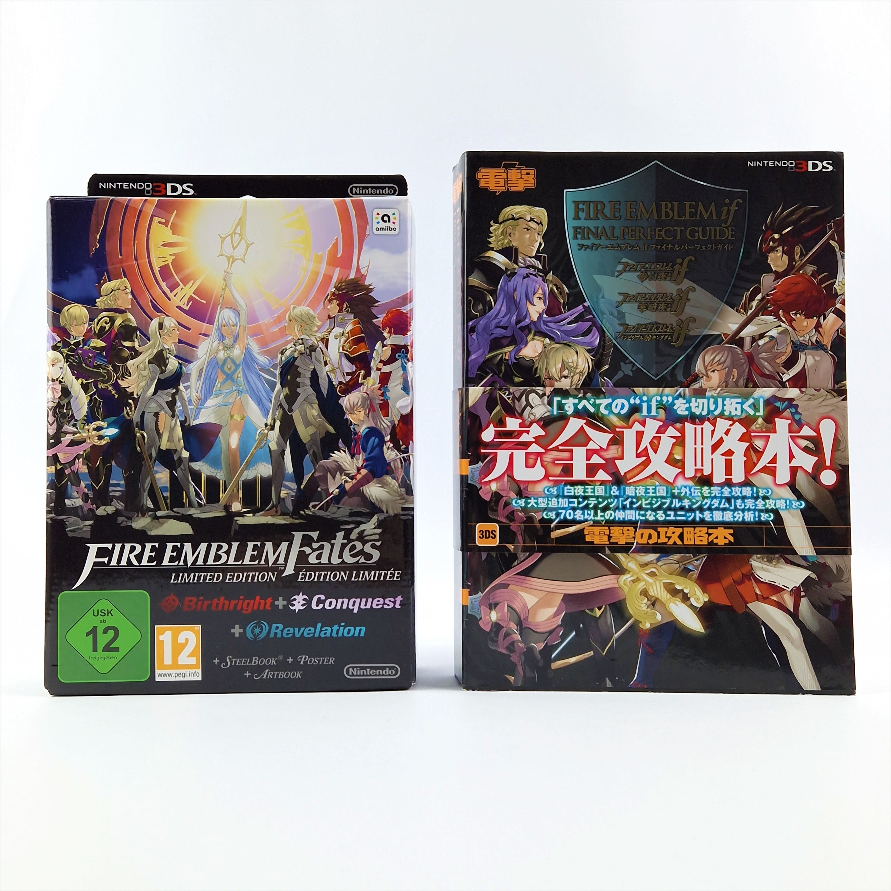 Nintendo 3DS Spiel: Fire emblem FATES Limited Edition + Perfect Guide - NEU NEW
