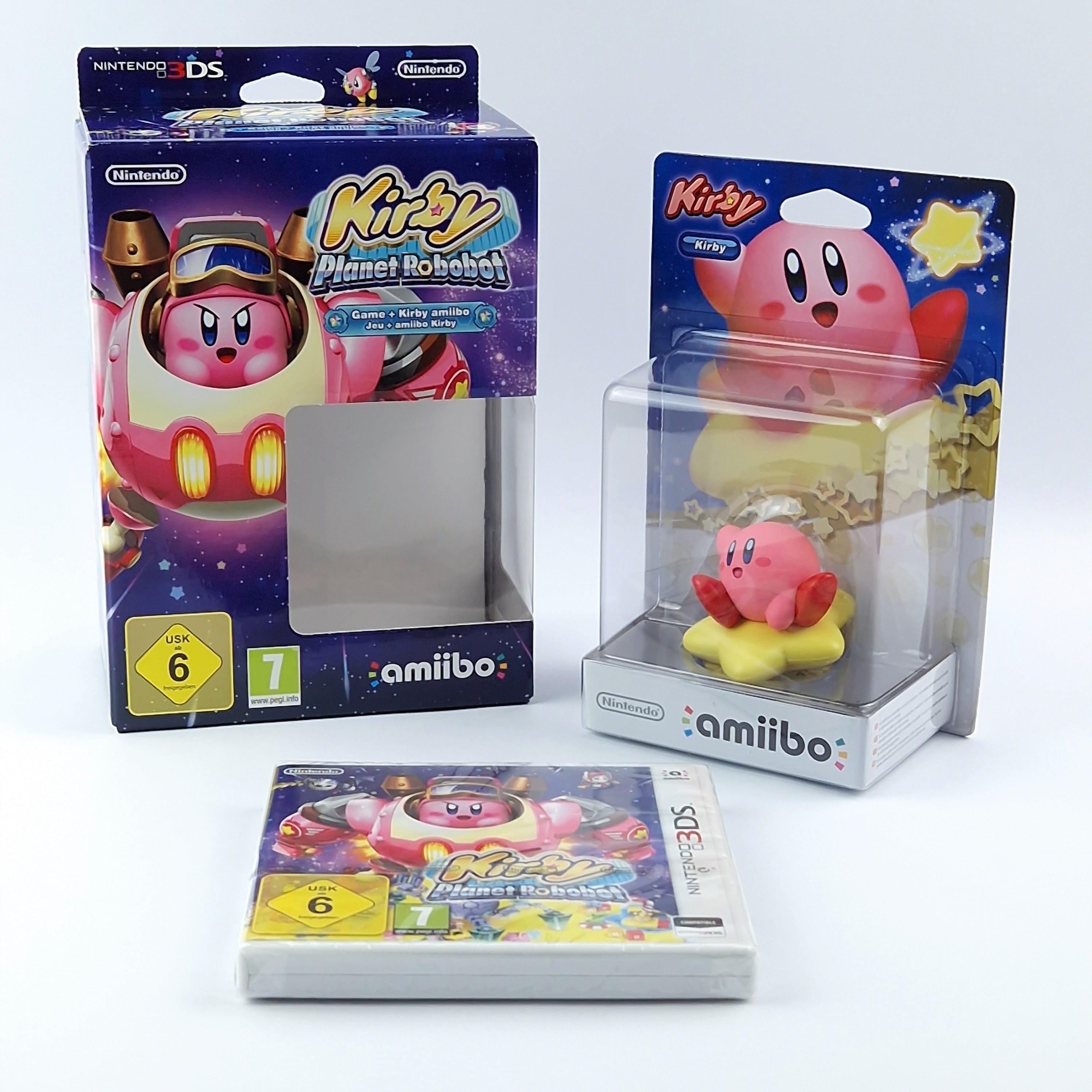Nintendo 3DS Spiel – Kirby Planet Robobot Amiibo OVP Neu