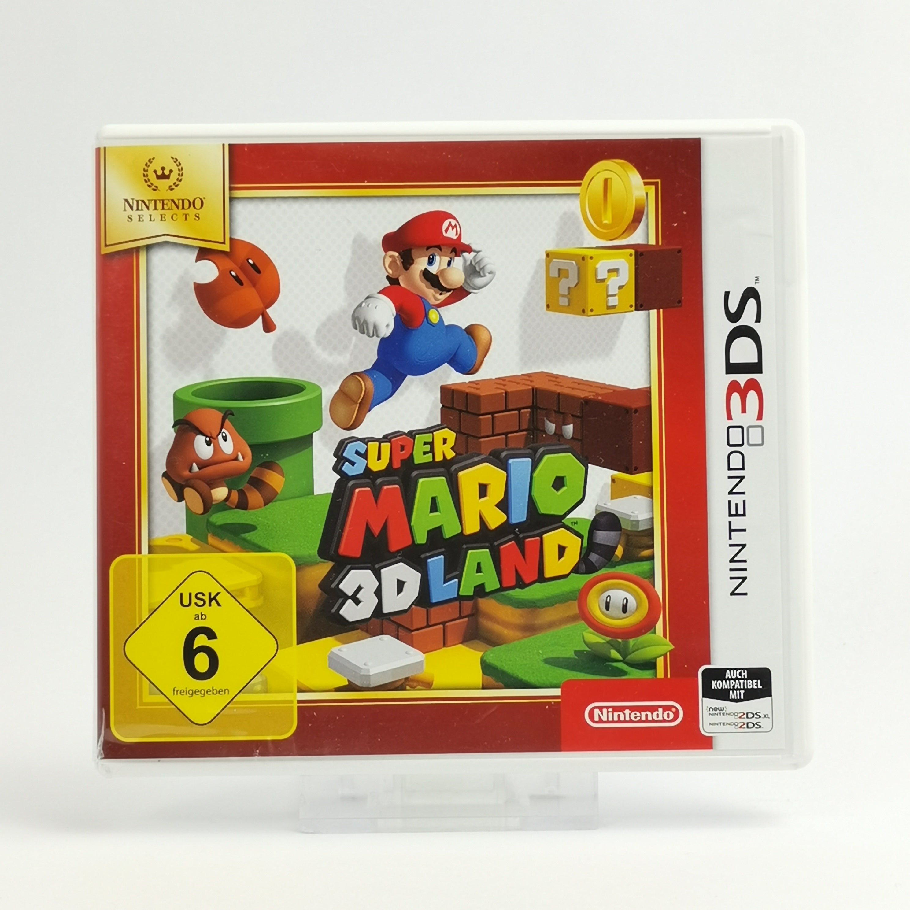 Nintendo 3DS Spiel – Super Mario 3D Land OVP PAL
