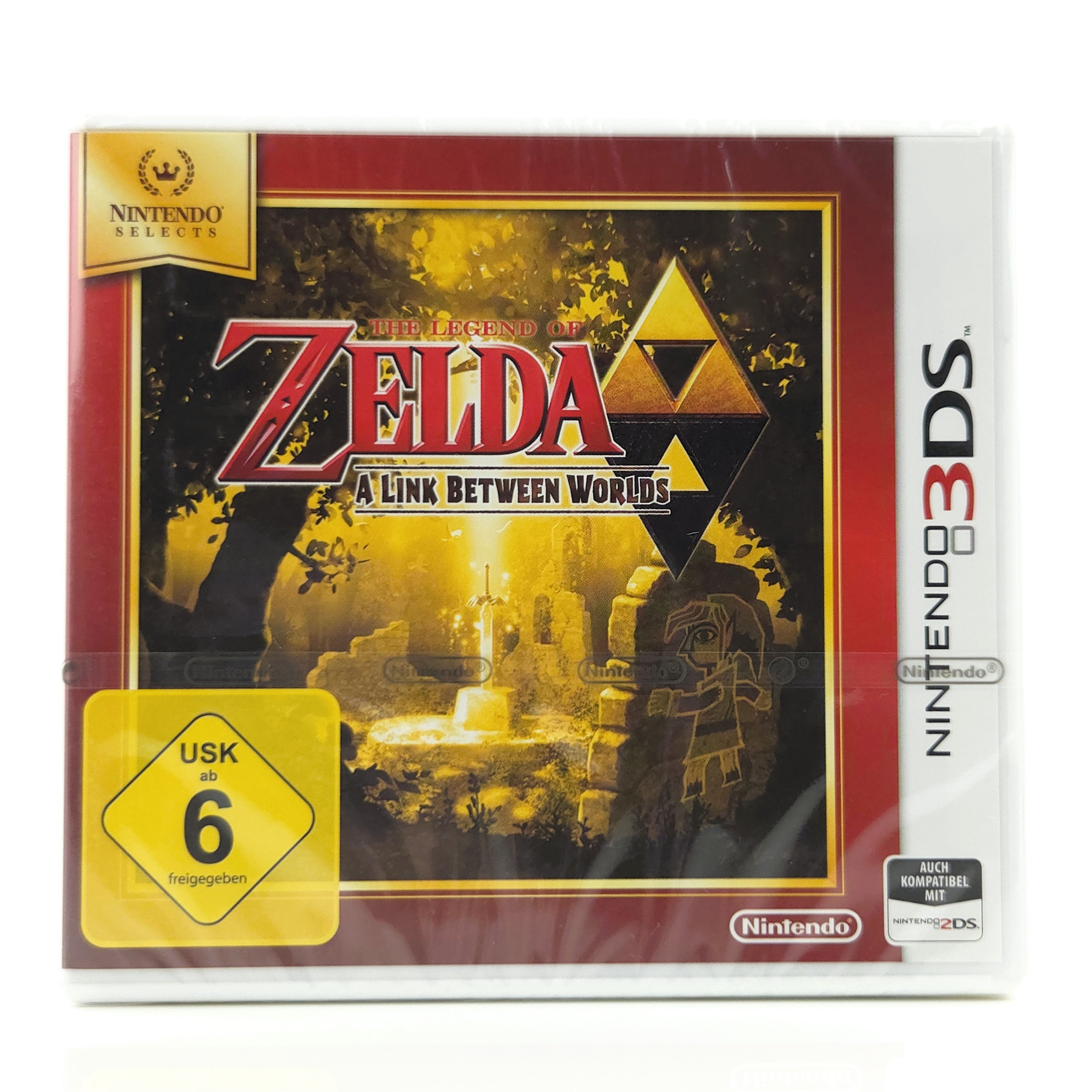 Nintendo 3DS Spiel – The Legend of Zelda Link Between Worlds Neu