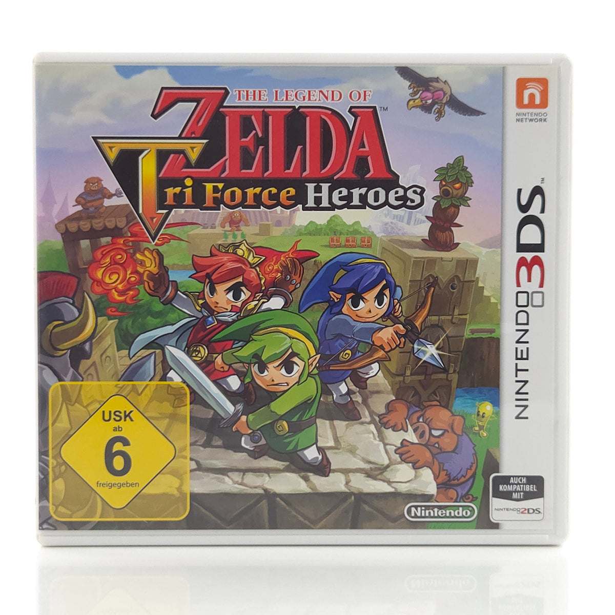 Nintendo 3DS Spiel The Legend of Zelda Tri Force Heroes OVP
