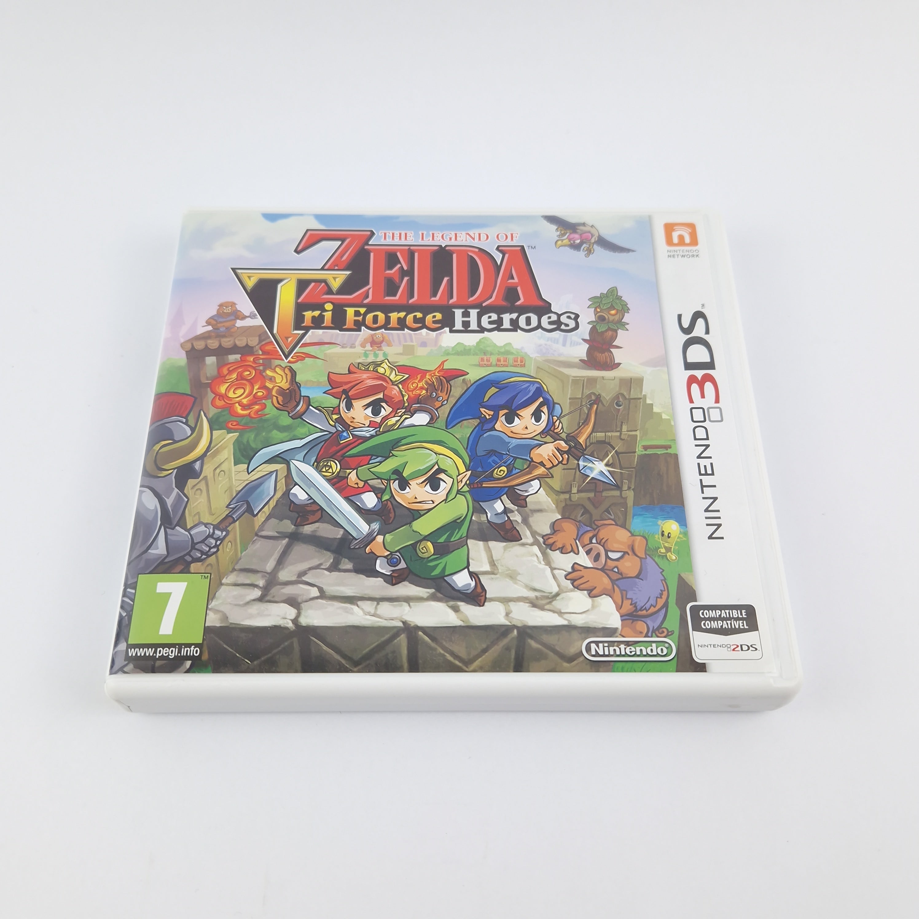 Nintendo 3DS Spiel – Zelda Triforce Heroes + Game Guide
