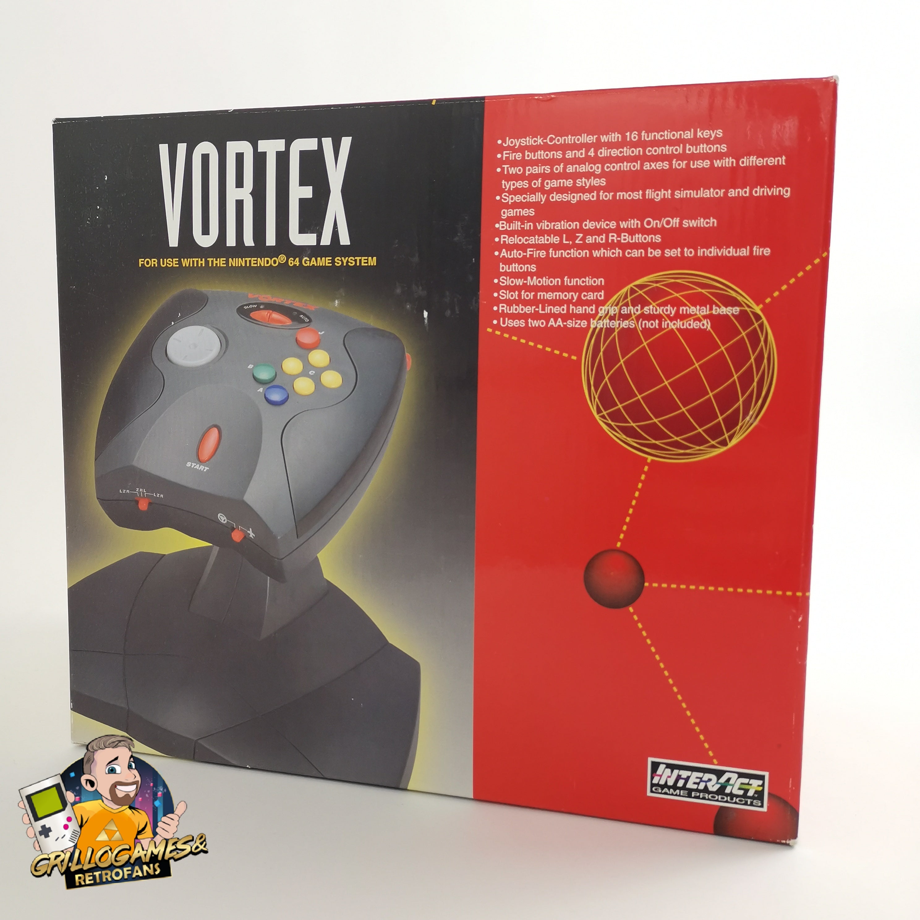 Nintendo 64 Controller – Vortex Gamepad Interact Neu OVP