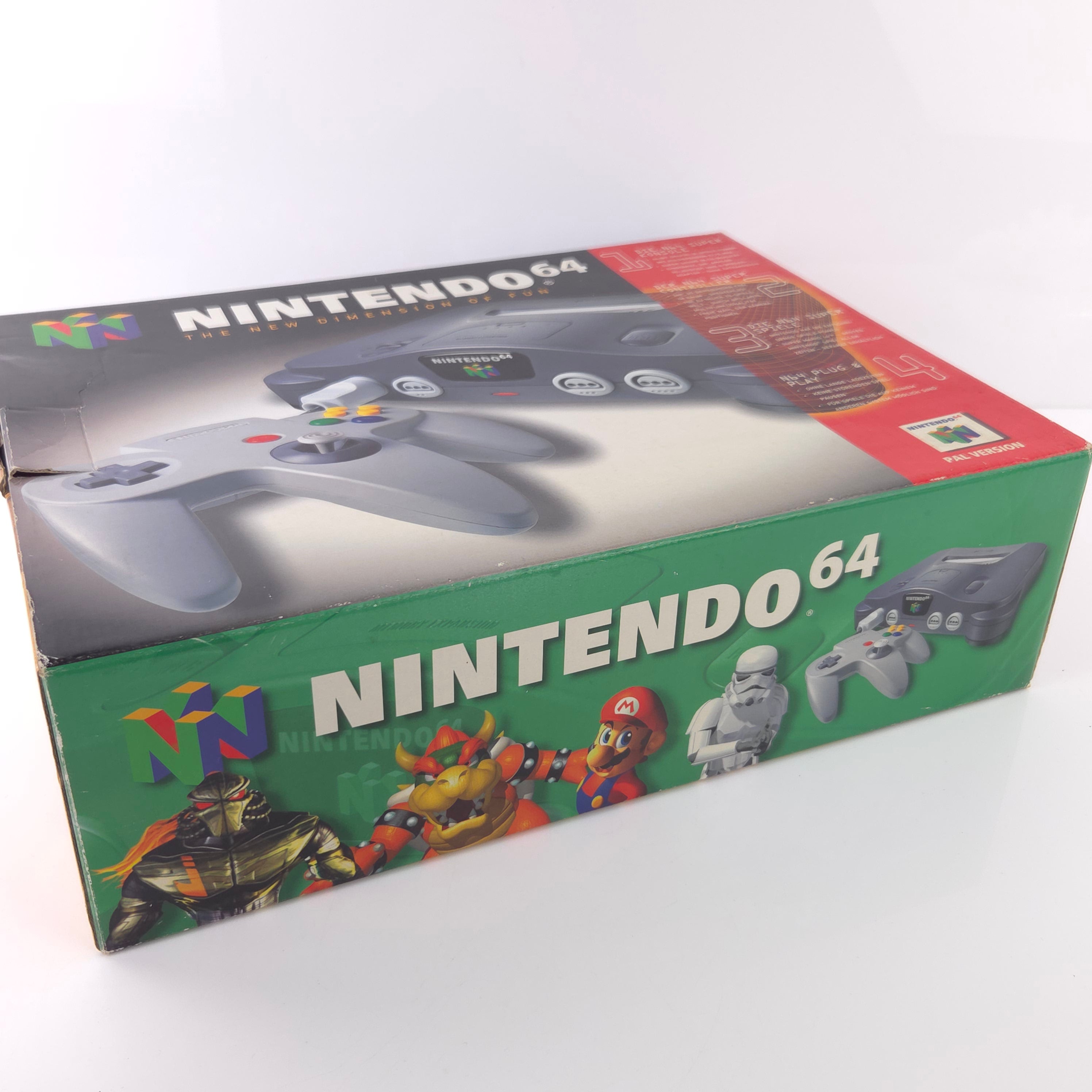 Nintendo 64 Konsole – The New Dimension of Fun OVP PAL