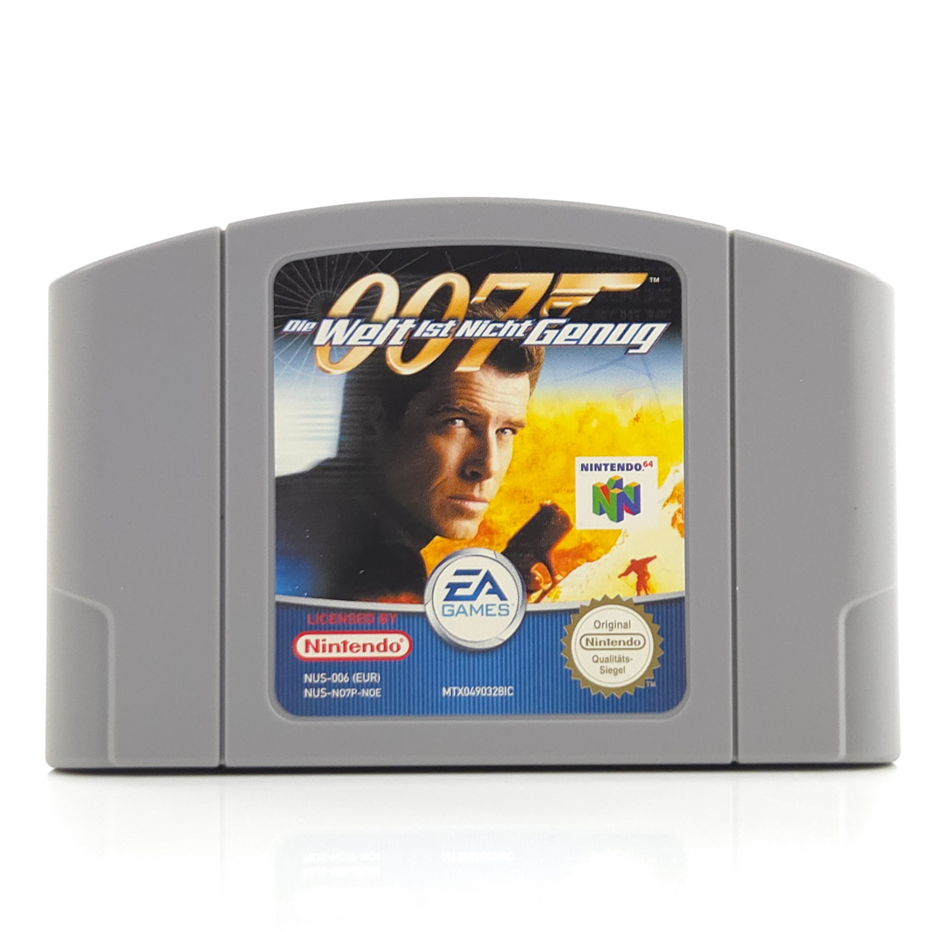 Nintendo 64 Spiel 007 Die Welt ist nicht genug PAL