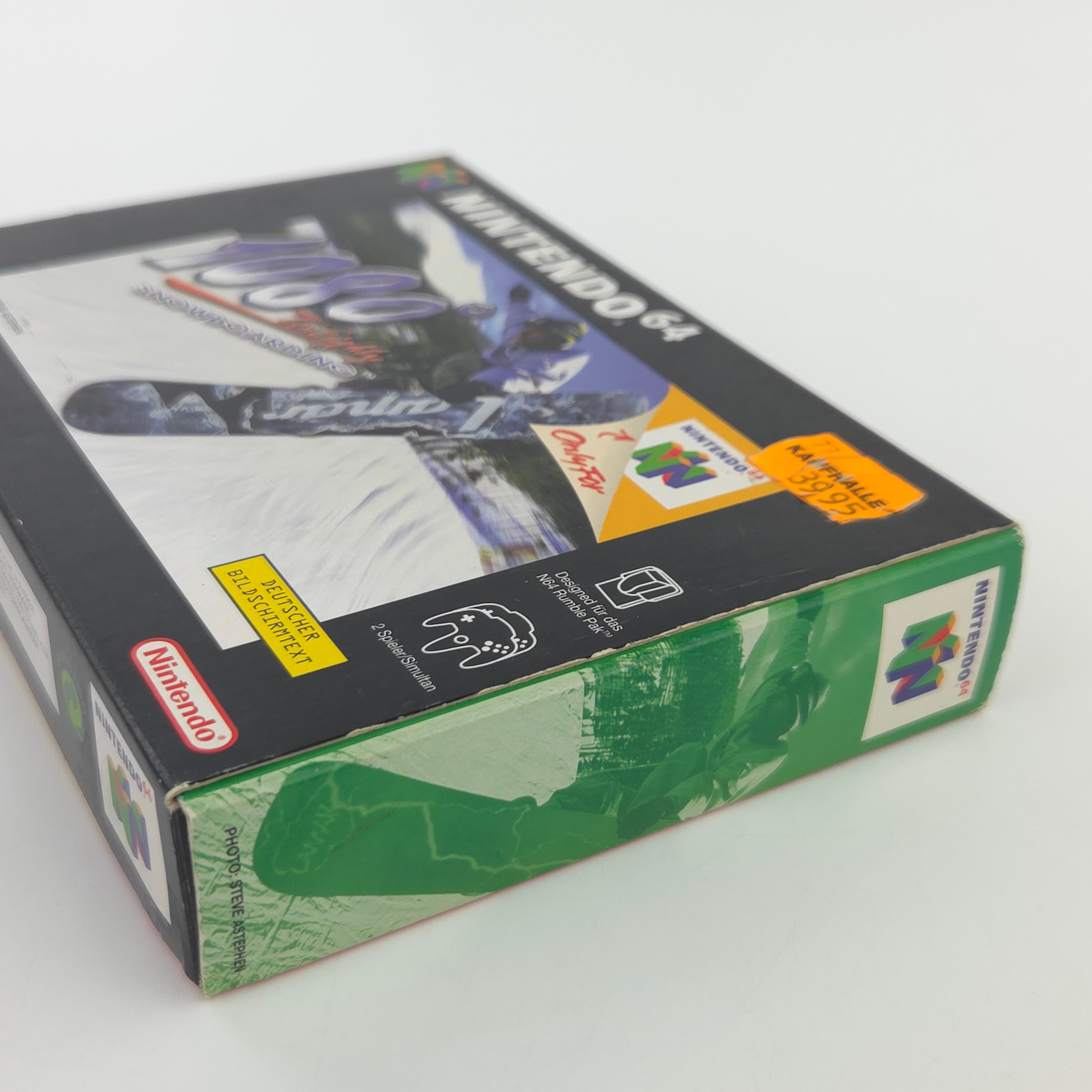 Nintendo 64 Spiel 1080 Ten Eighty Snowboarding Sport OVP