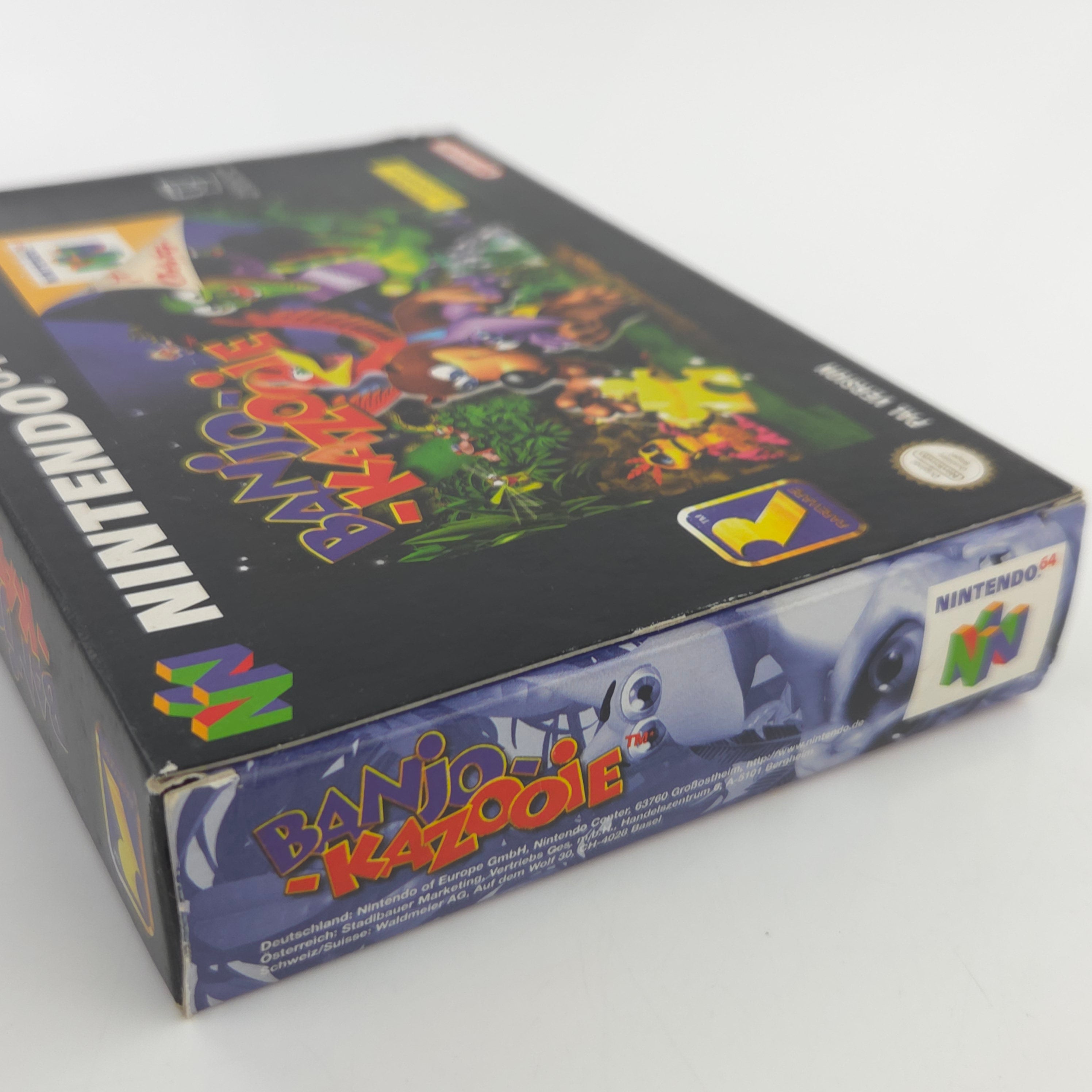 Nintendo 64 Spiel Banjo Kazooie N64 Modul Anleitung OVP