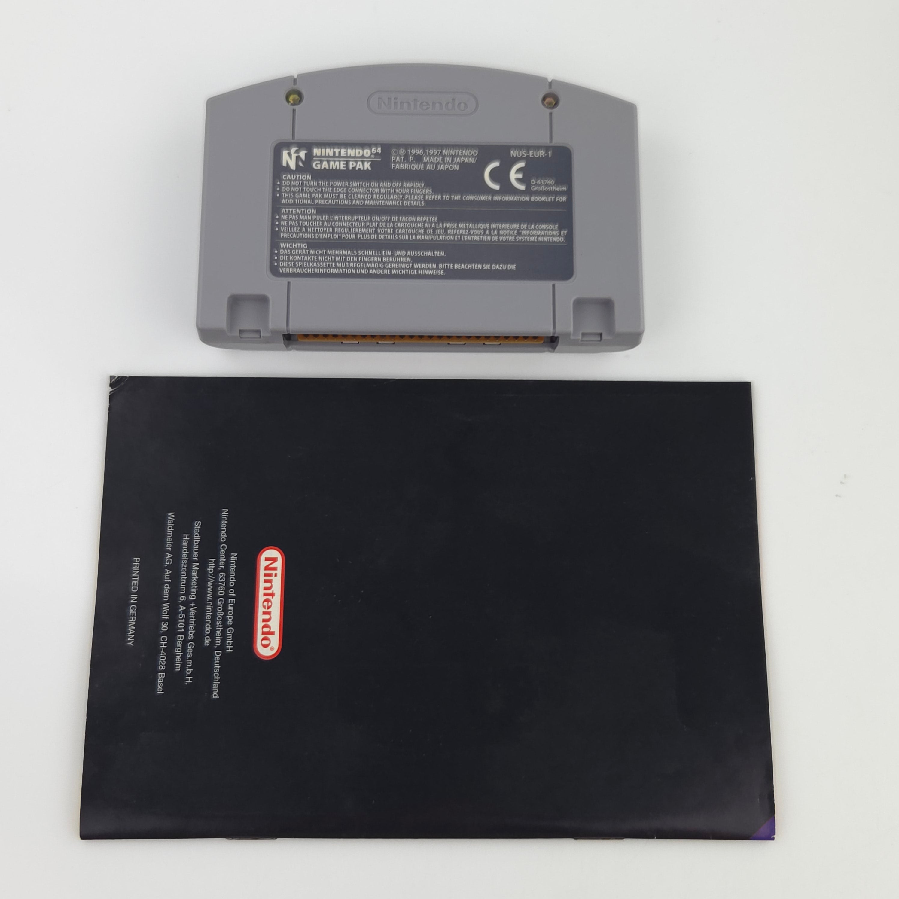 Nintendo 64 Spiel Banjo Kazooie N64 Modul Anleitung OVP