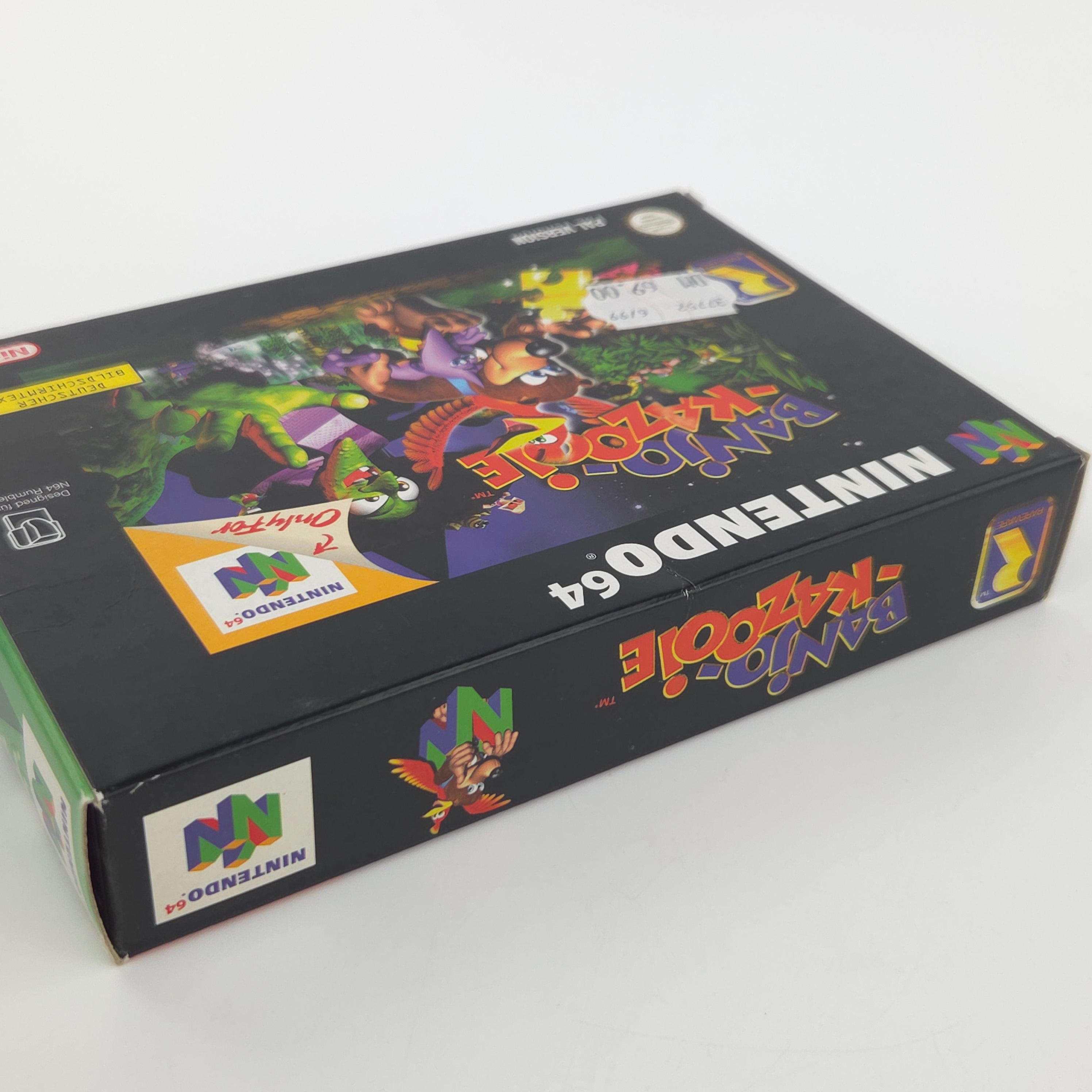Nintendo 64 Spiel Banjo-Kazooie Berater Modul OVP PAL DE