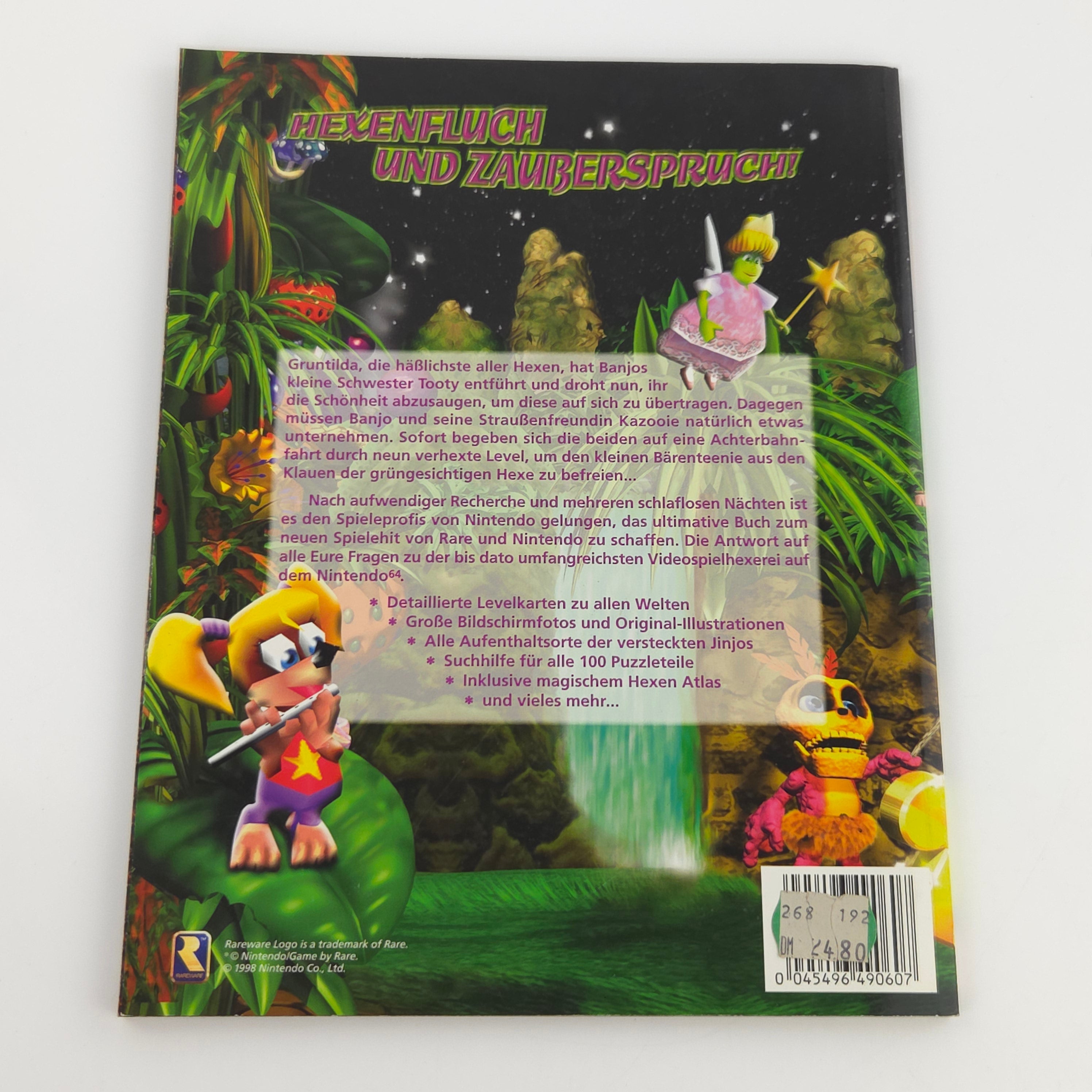 Nintendo 64 Spiel Banjo-Kazooie Berater Modul OVP PAL DE