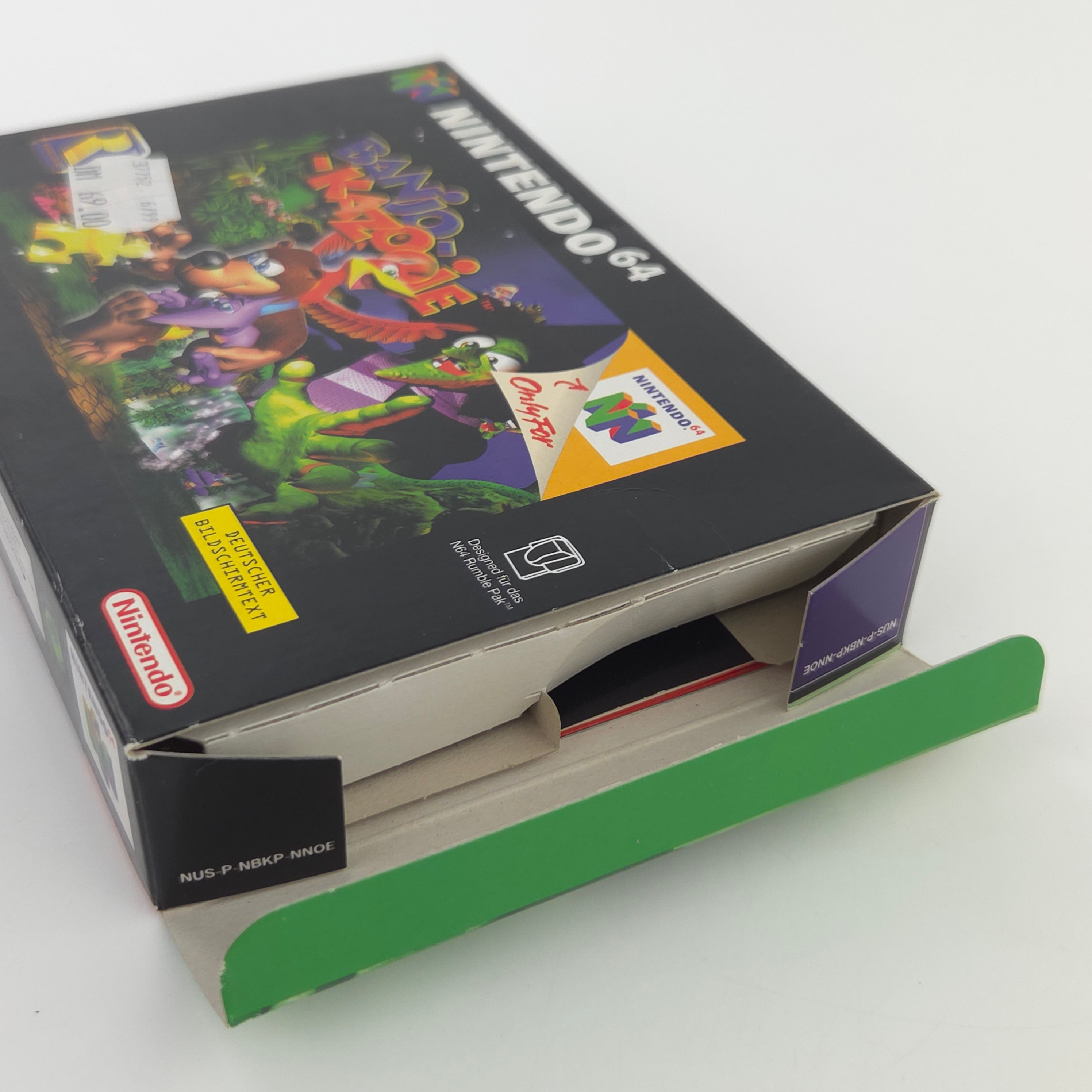 Nintendo 64 Spiel Banjo-Kazooie Berater Modul OVP PAL DE