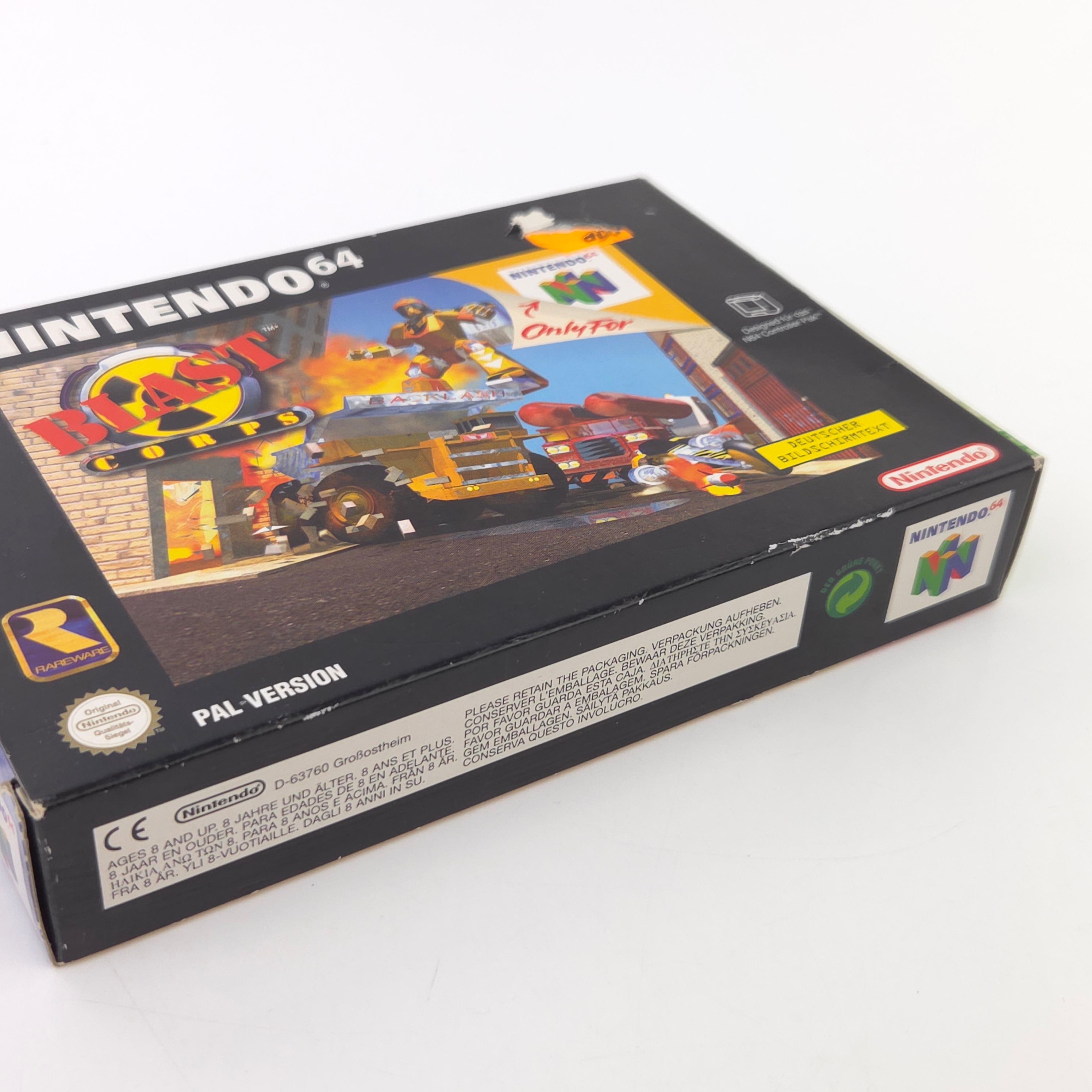 Nintendo 64 Spiel – Blast Corps (N64 OVP PAL)