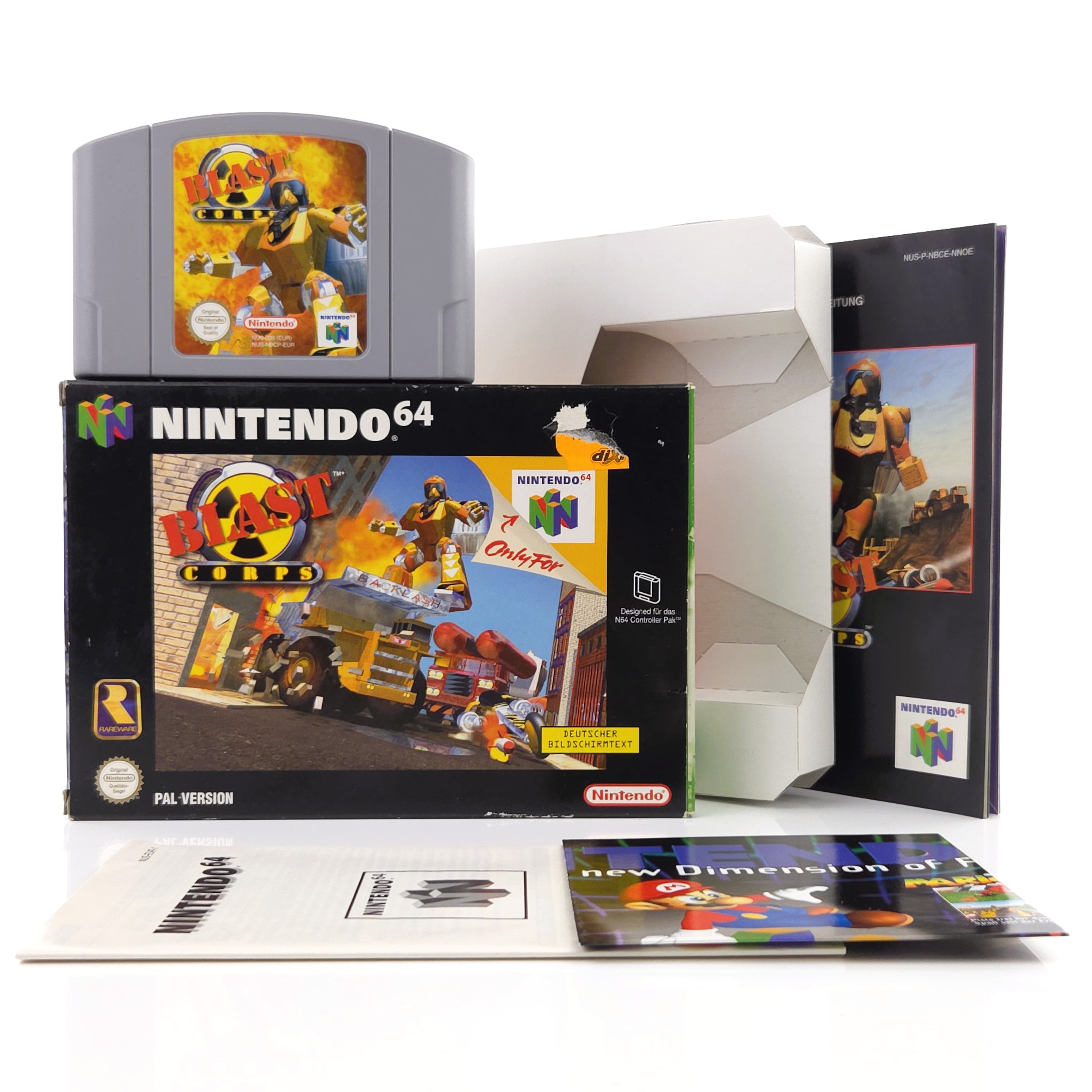 Nintendo 64 Spiel – Blast Corps (N64 OVP PAL)