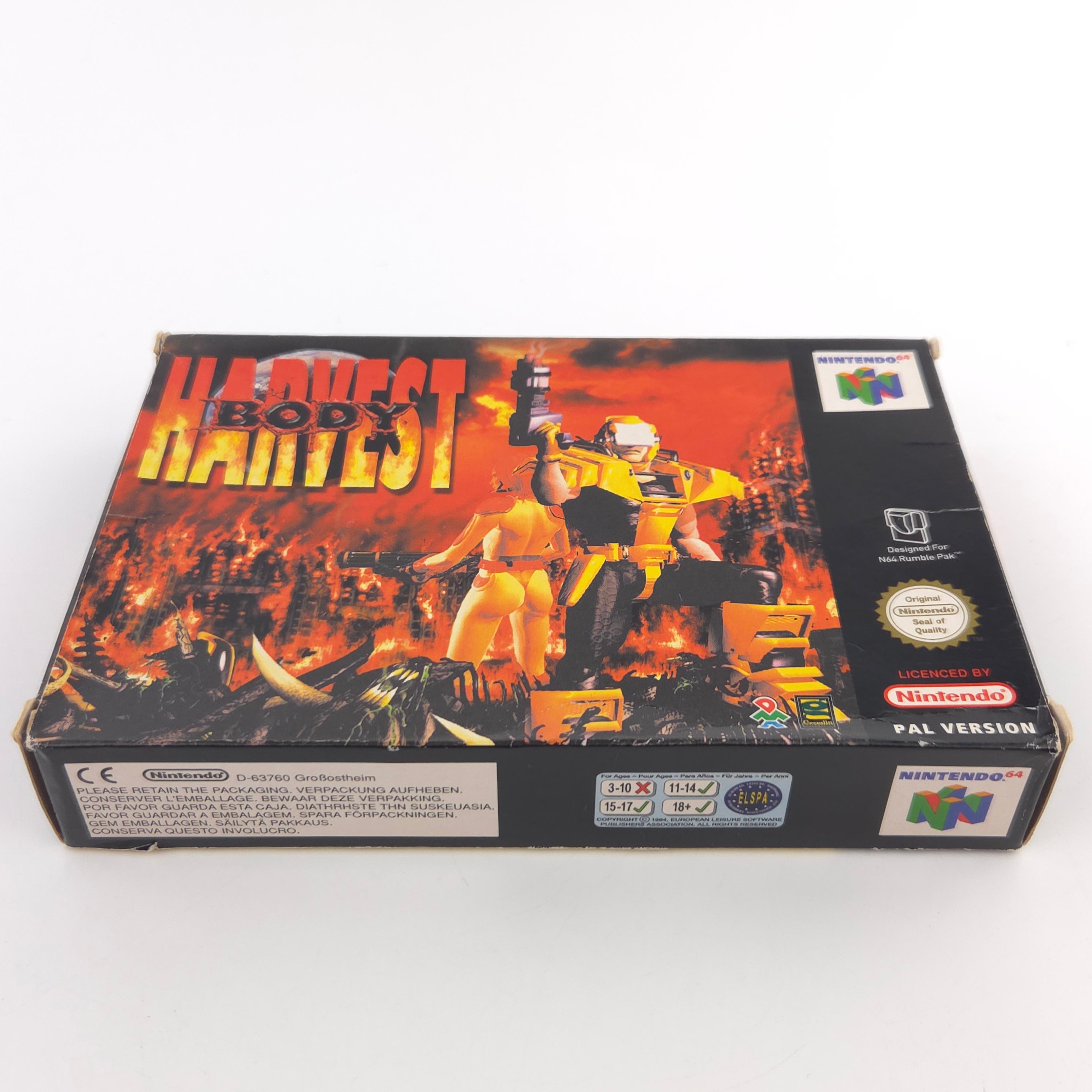 Nintendo 64 Spiel – Body Harvest (OVP PAL)