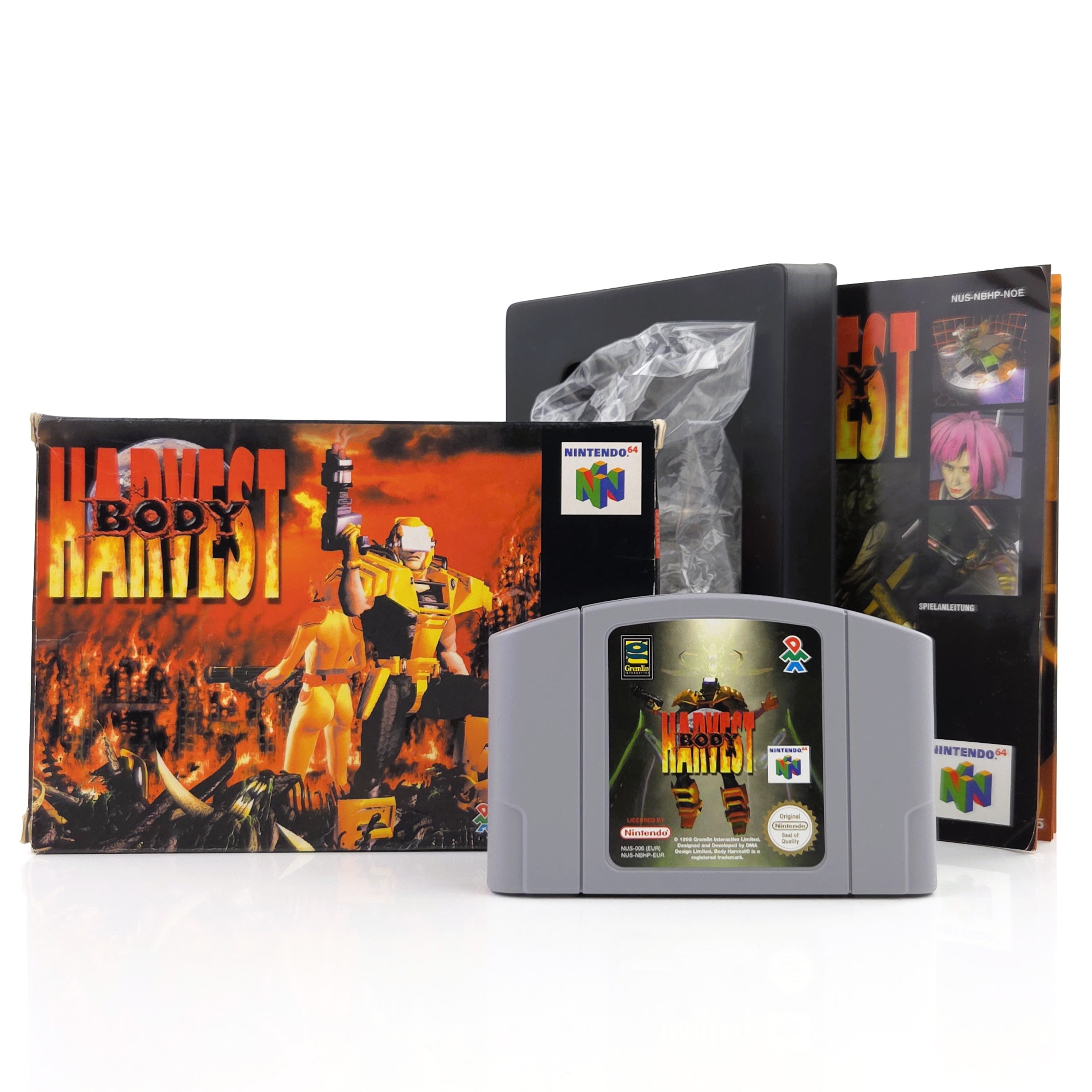 Nintendo 64 Spiel – Body Harvest (OVP PAL)