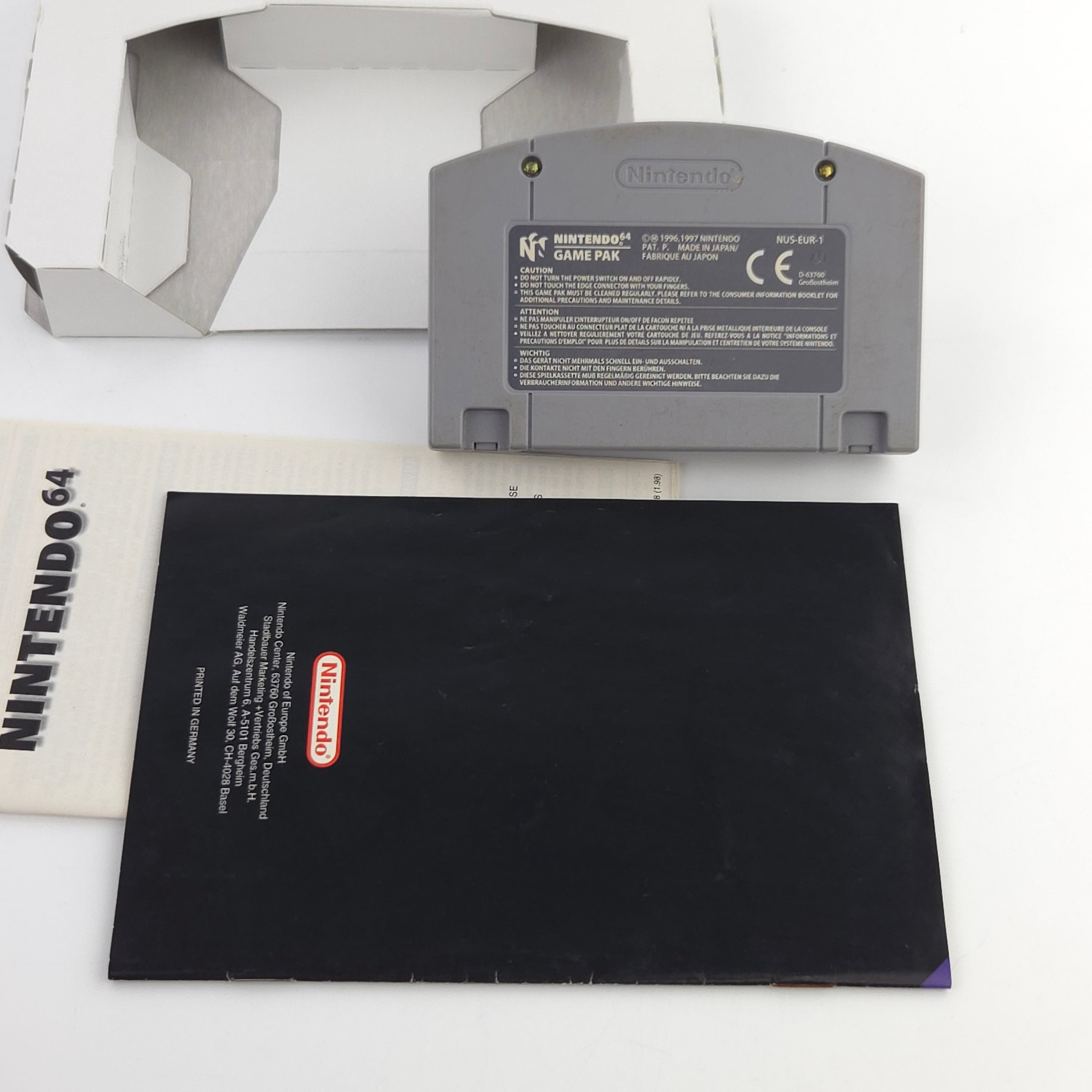 Nintendo 64 Spiel Bomberman 64 N64 OVP PAL EUR Zustand