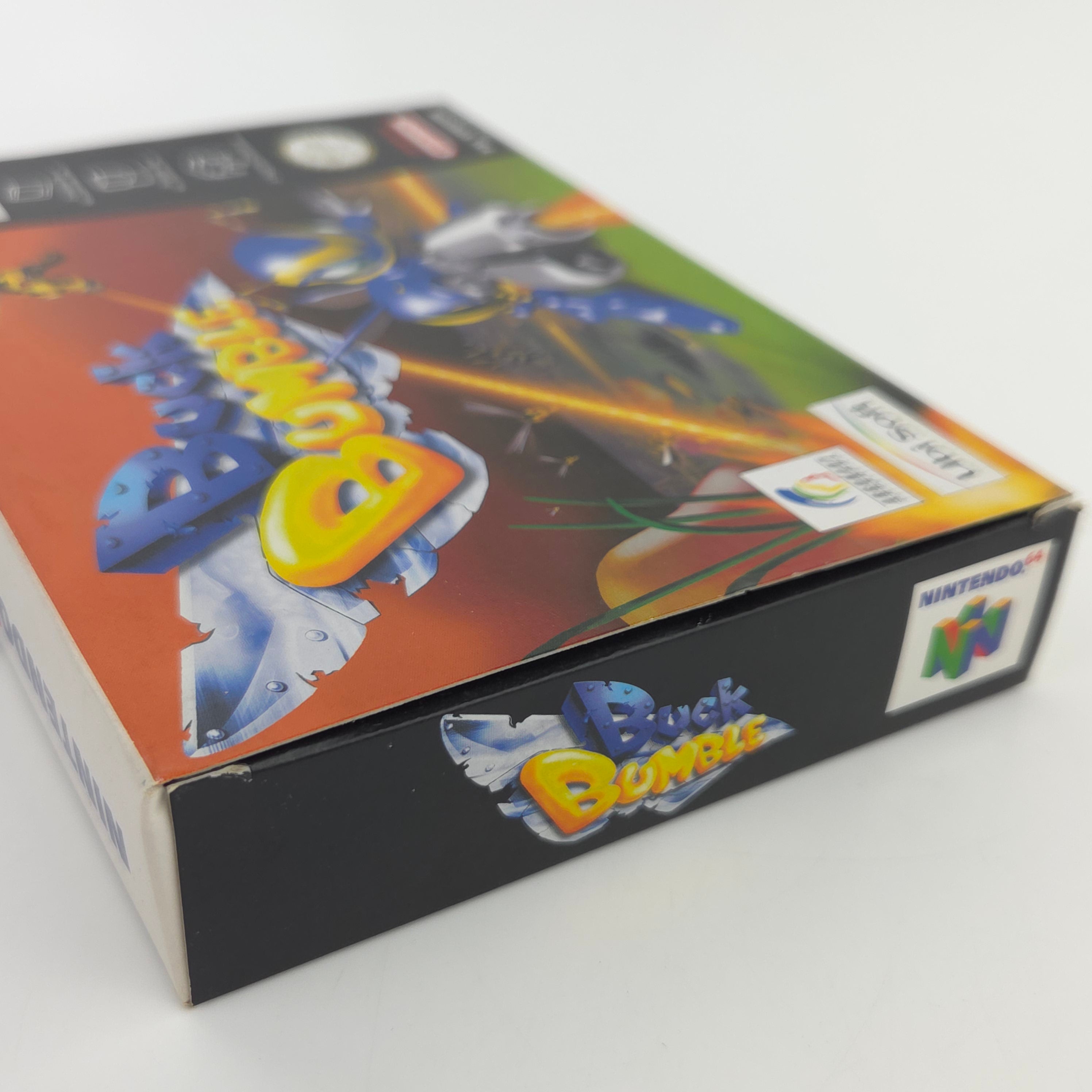 Nintendo 64 Spiel Buck Bumble N64 Modul Anleitung OVP PAL